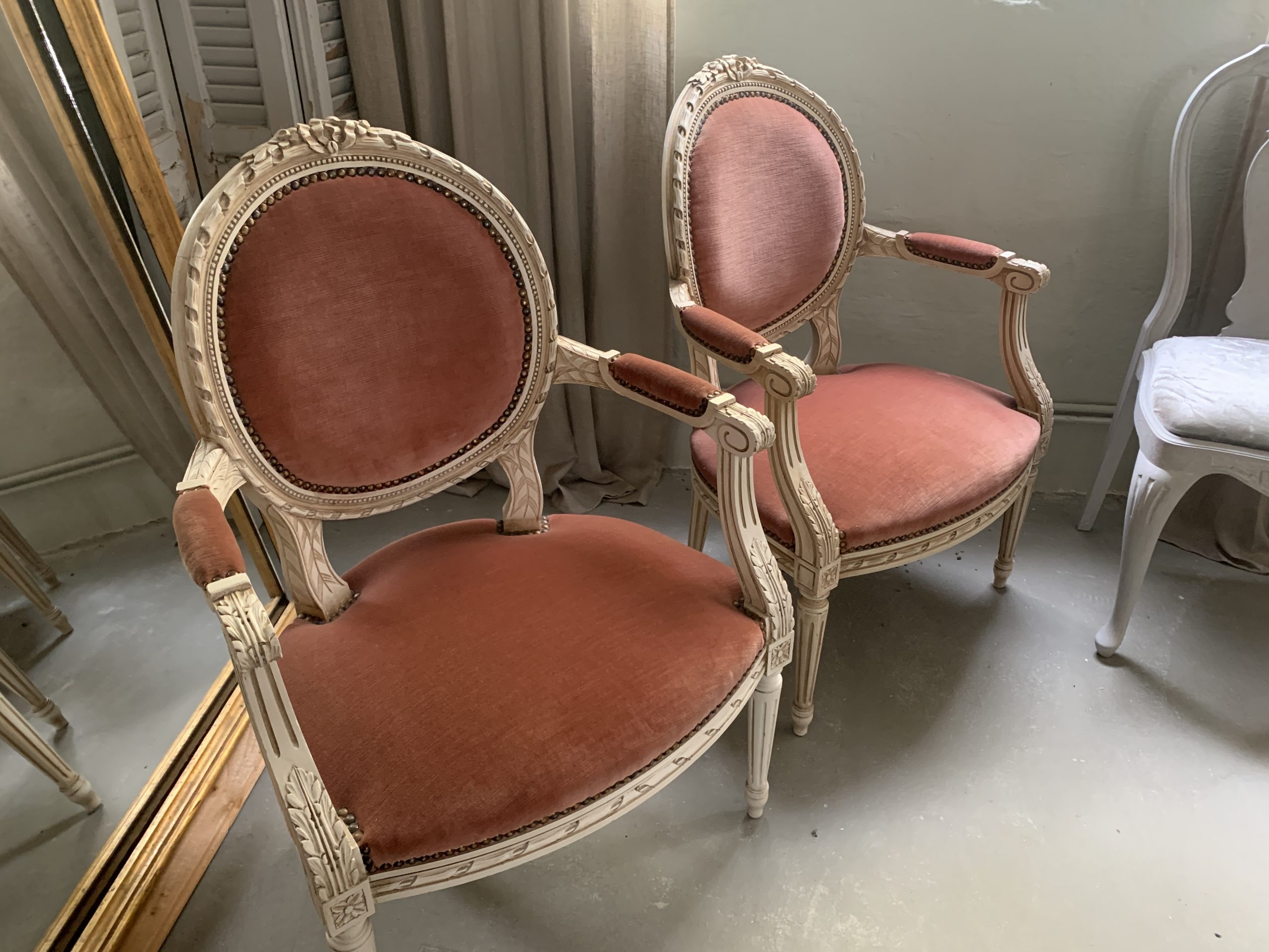 Salonstühle, Gustavian, Frankreich