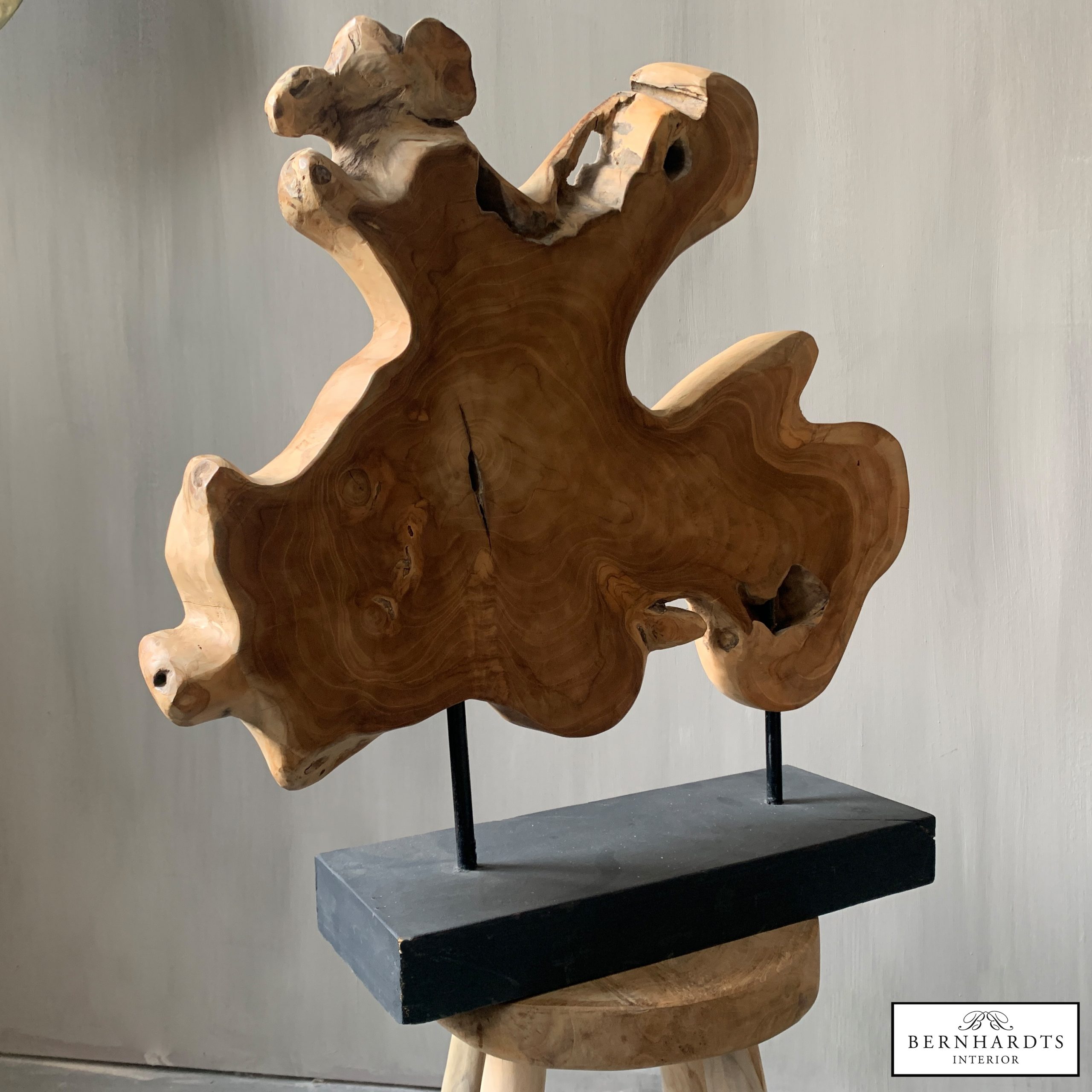 Moderne Holzkunst Handarbeit_ bernhardt Antik