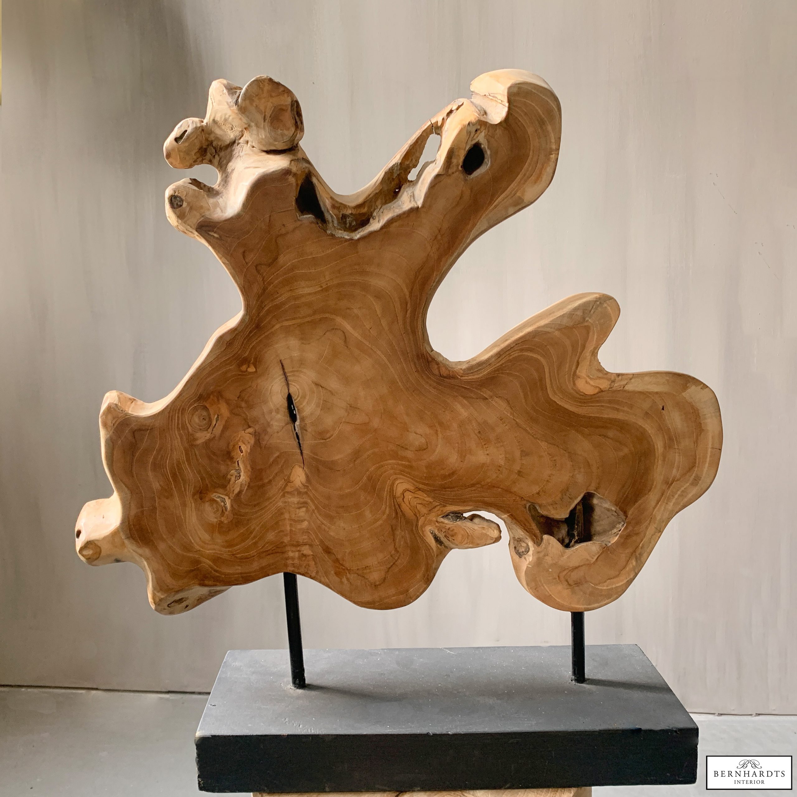 Moderne Holzkunst Handarbeit_ bernhardt Antik