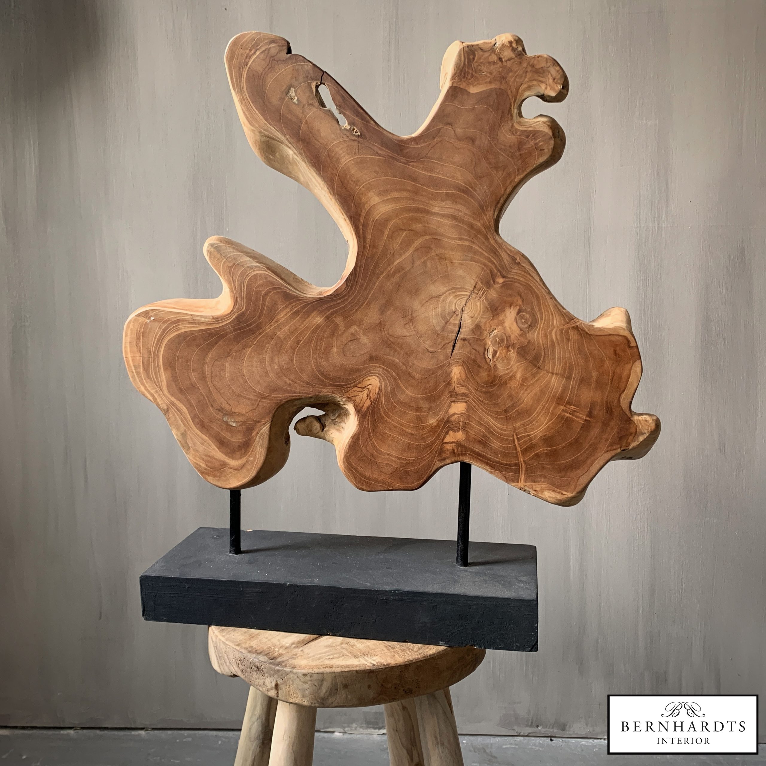 Moderne Holzkunst Handarbeit_ bernhardt Antik