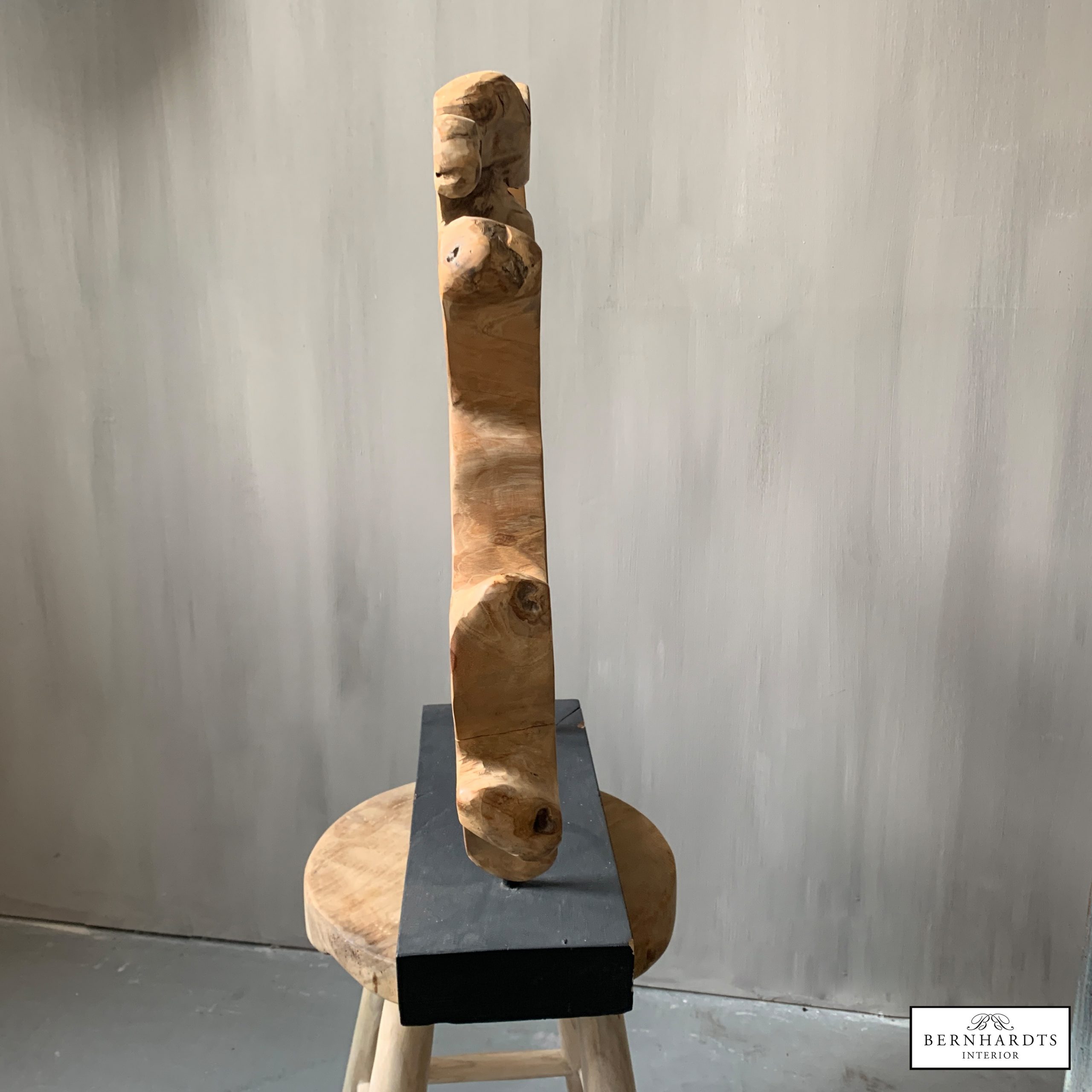 Moderne Holzkunst Handarbeit_ bernhardt Antik