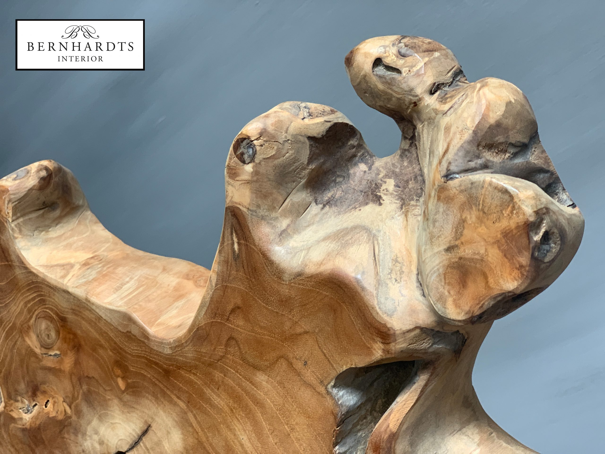 Holzkunst, Handarbeit auf Museumssockel – Bild 7