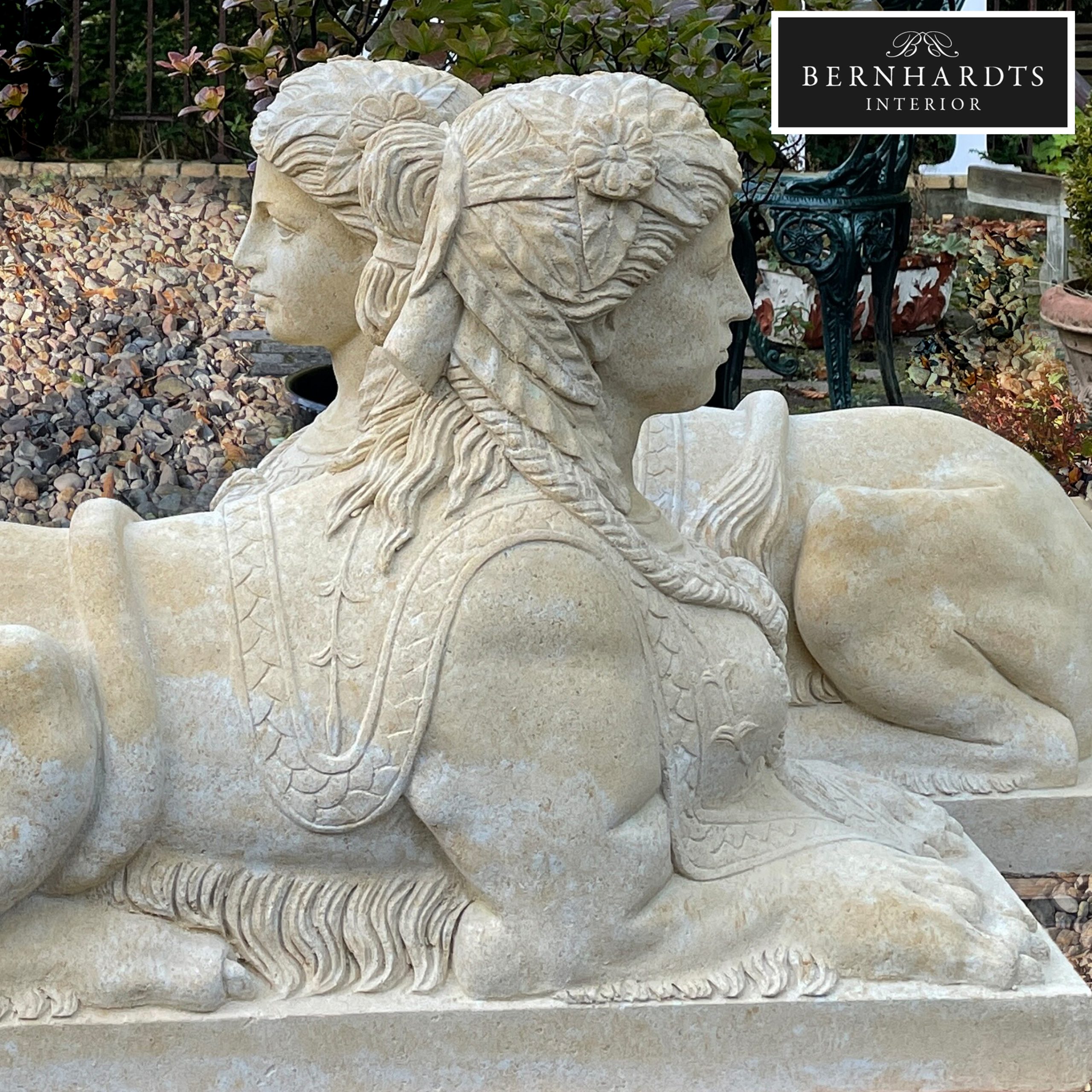 Sandstein Sphinxen Bernhardts Interior