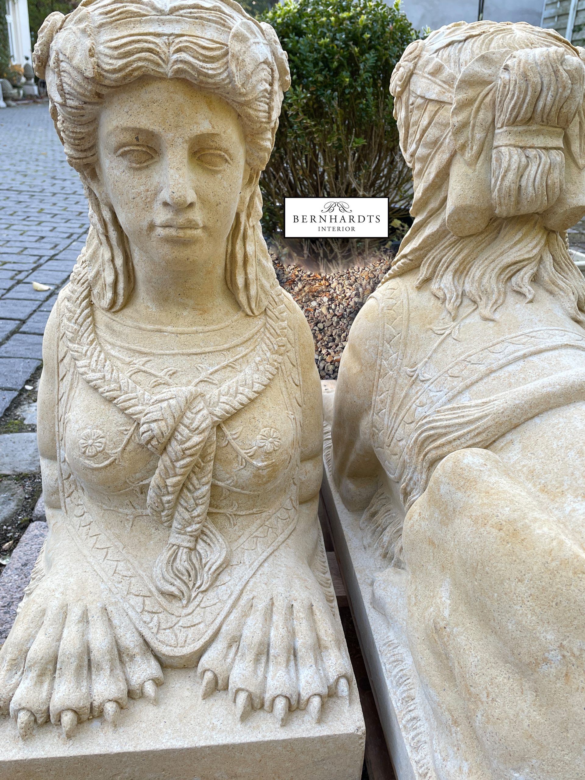 Sandstein Sphinxen Bernhardts Interior