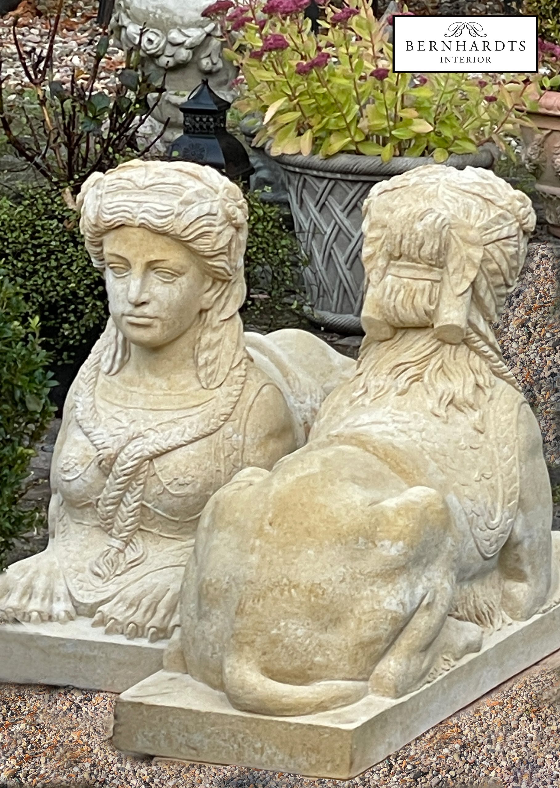 Sandstein Sphinxen Bernhardts Interior