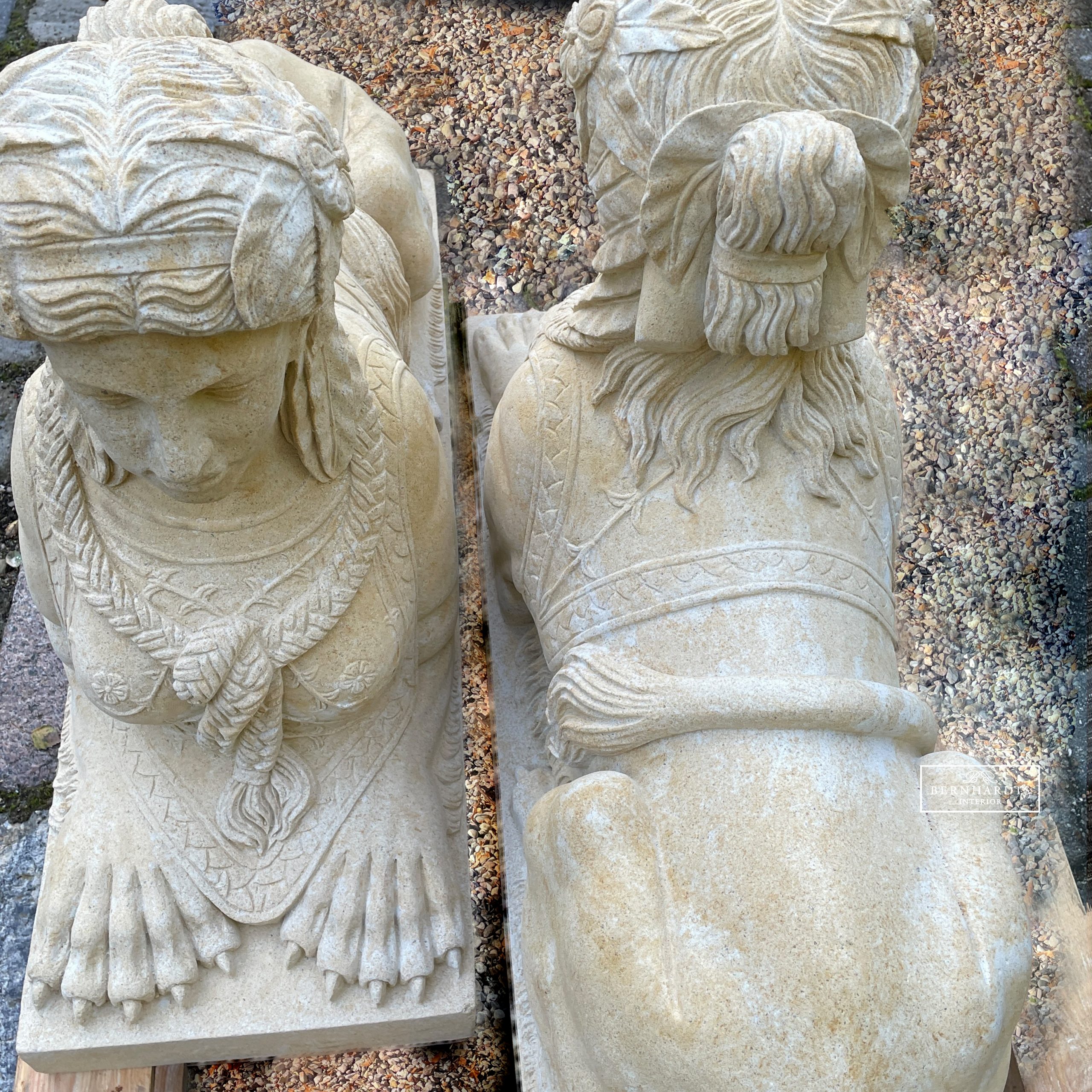 Sandstein Sphinxen Bernhardts Interior