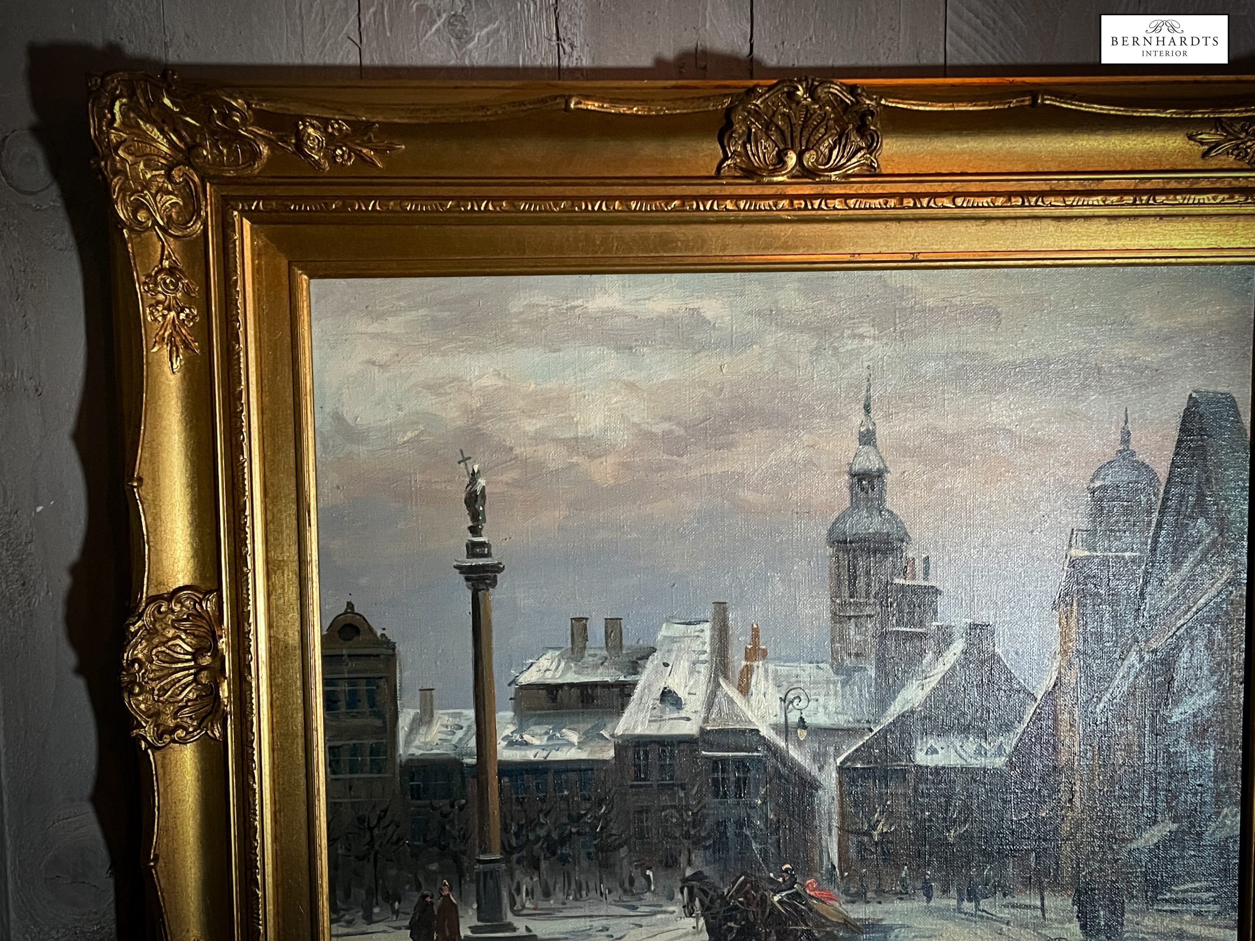 Gemälde Bernhardts Interior