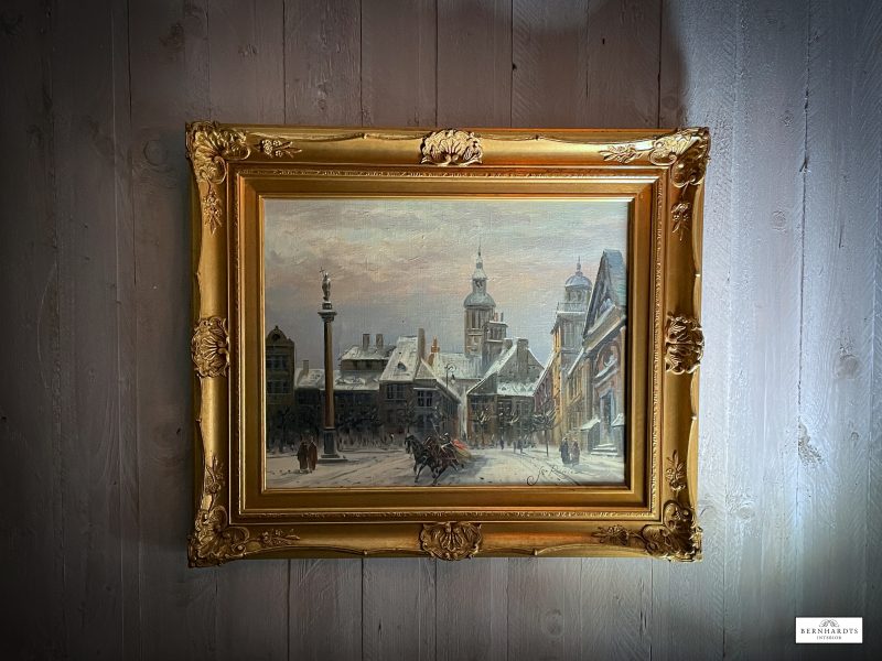 Gemälde Bernhardts Interior