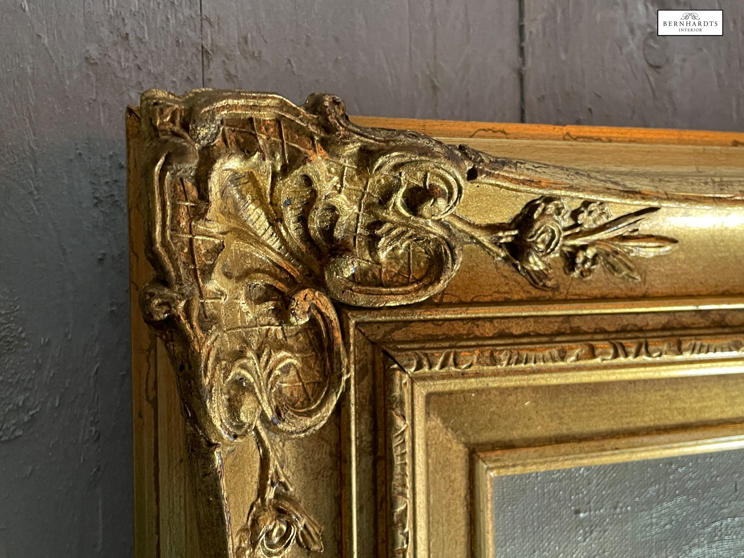 Gemälde Bernhardts Interior