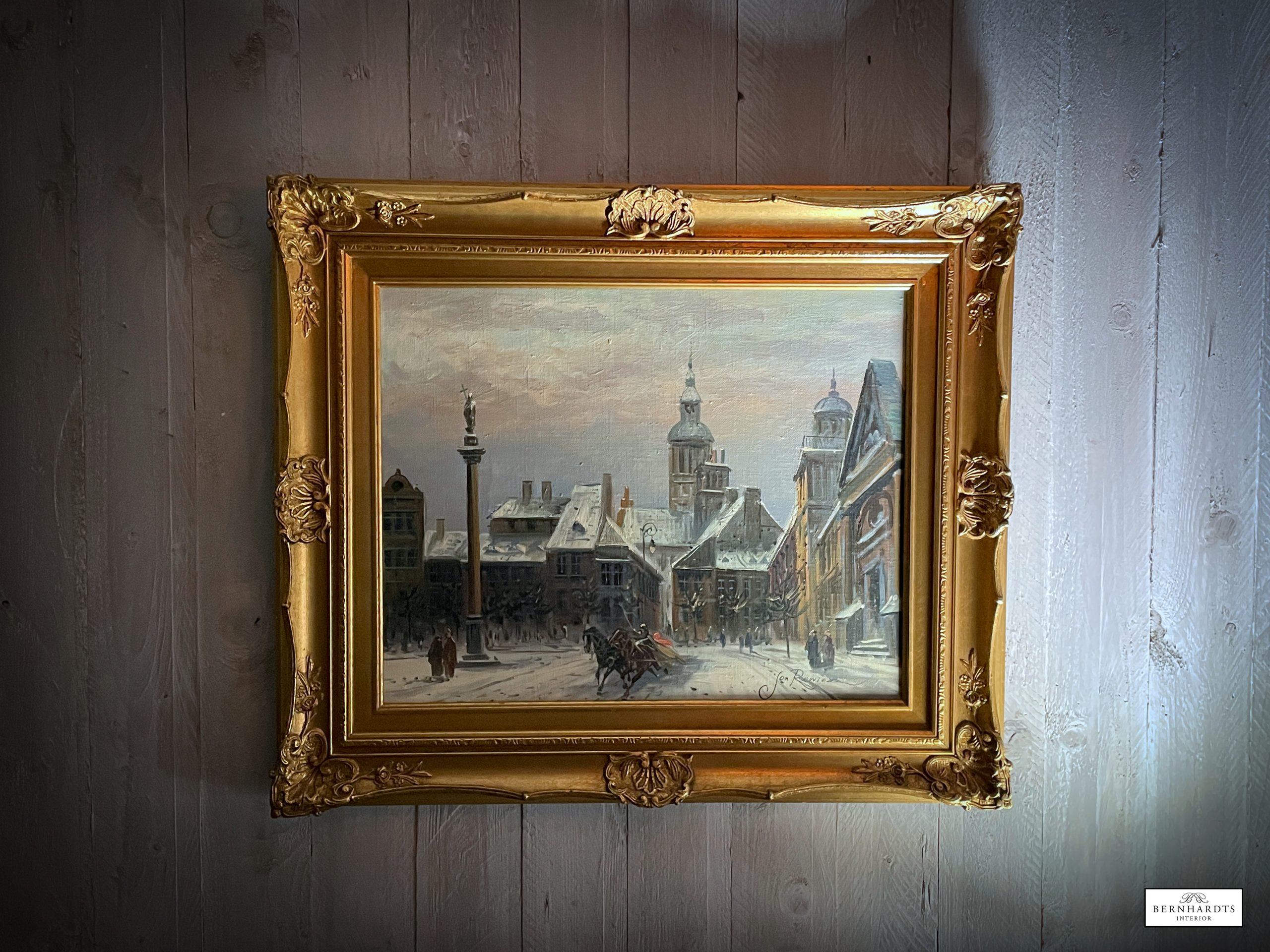 Gemälde Bernhardts Interior