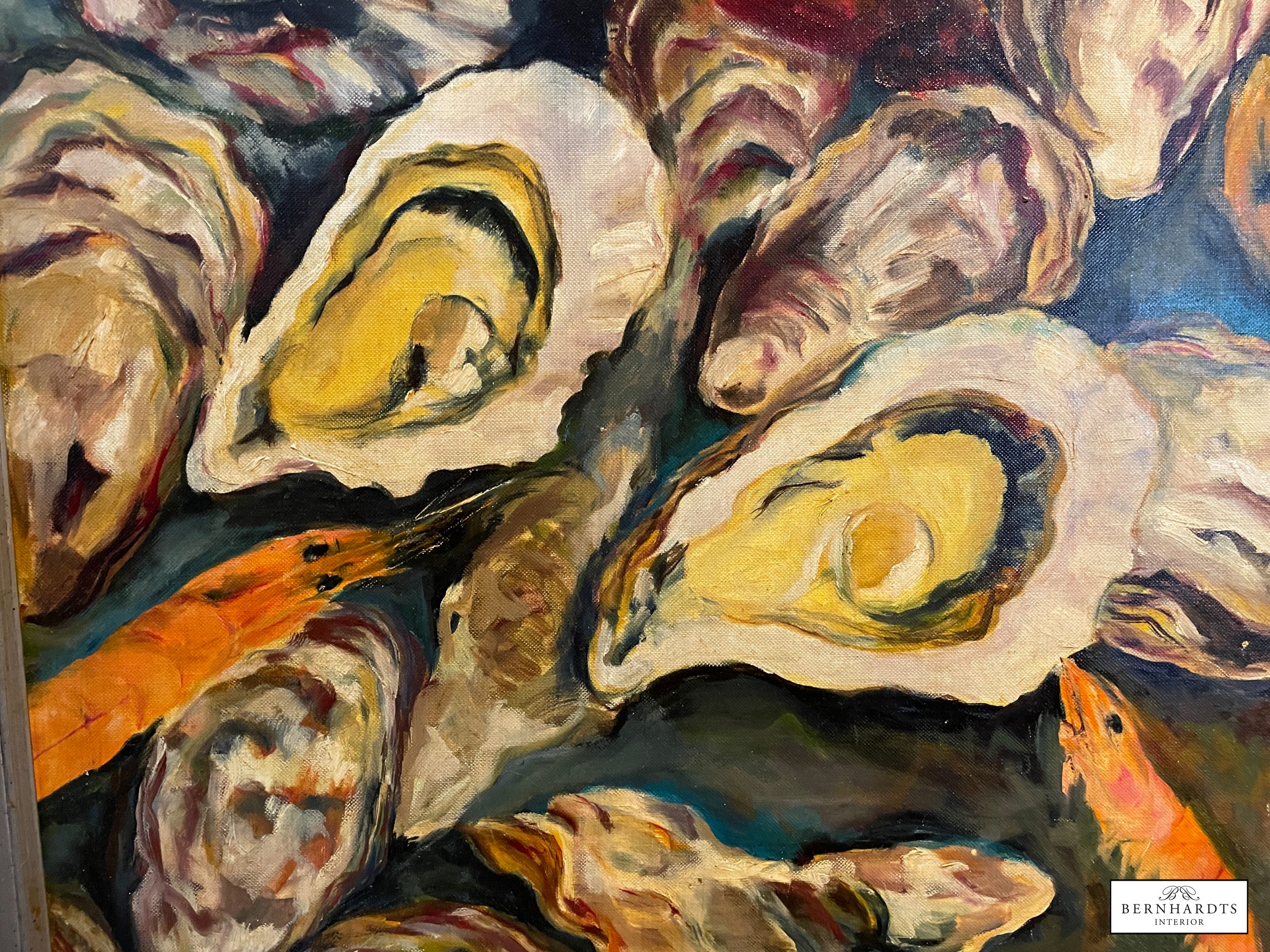 Ölbild Meeresdelikatessen Bernhardts Interior