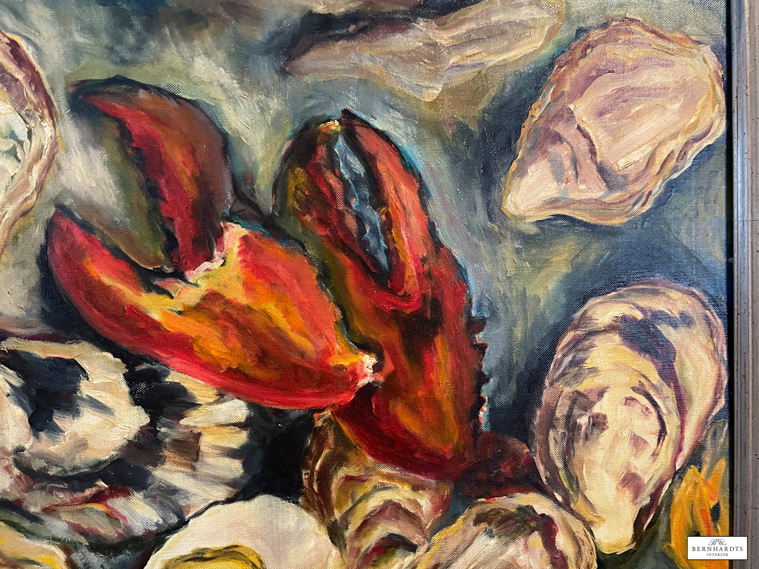 Ölbild Meeresdelikatessen Bernhardts Interior