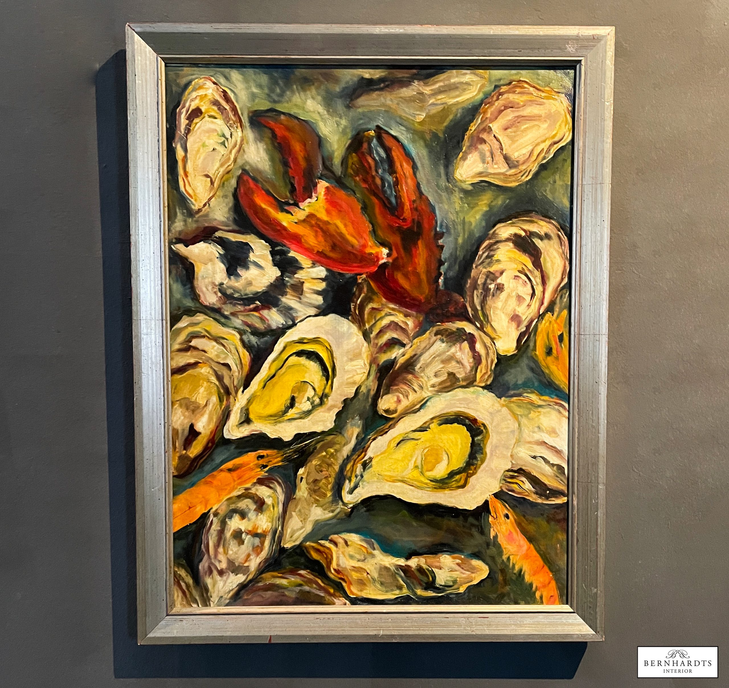 Ölbild Meeresdelikatessen Bernhardts Interior