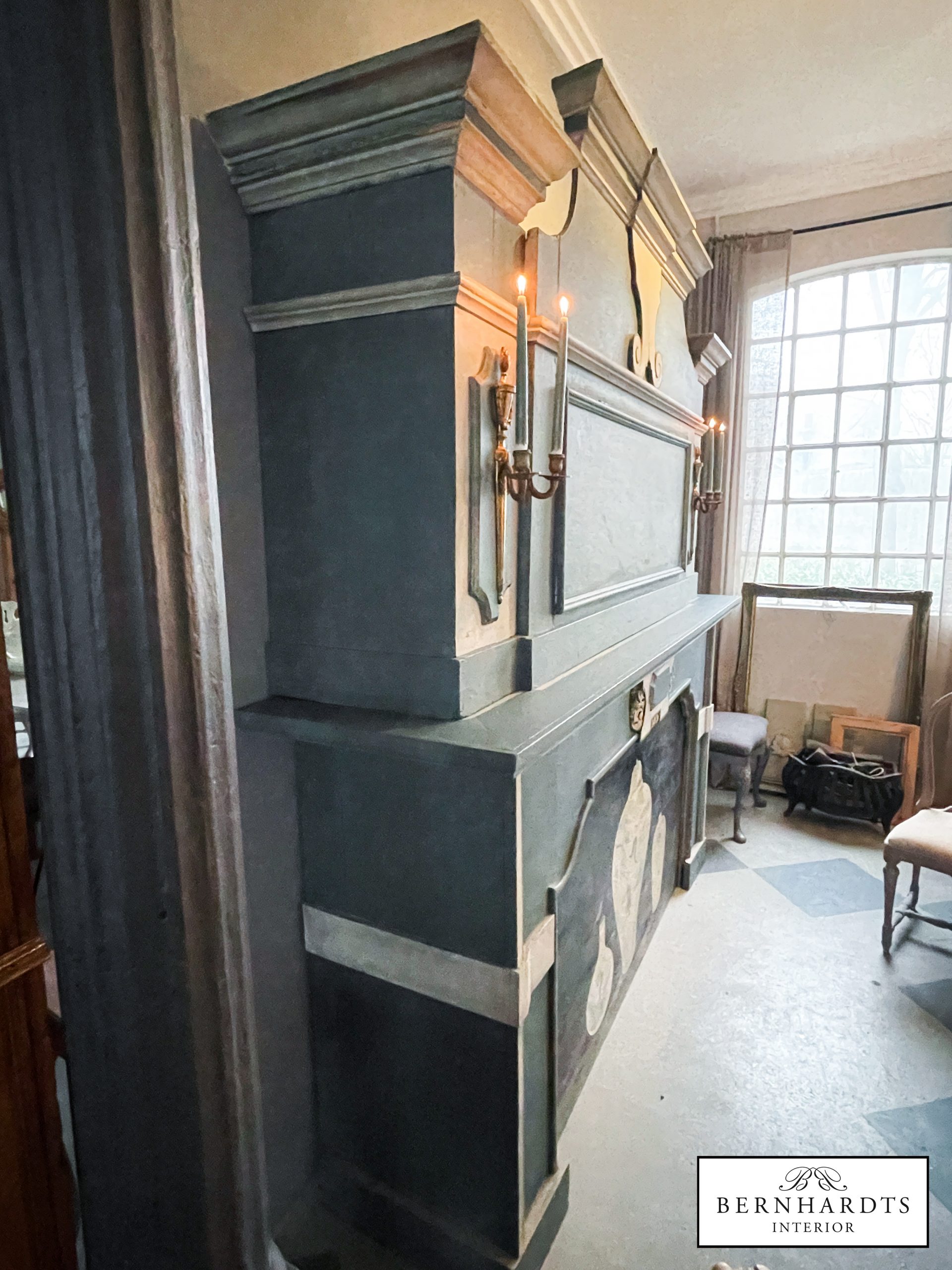 Gustavianischer Kaminnachbau_ Bernhardts Interior