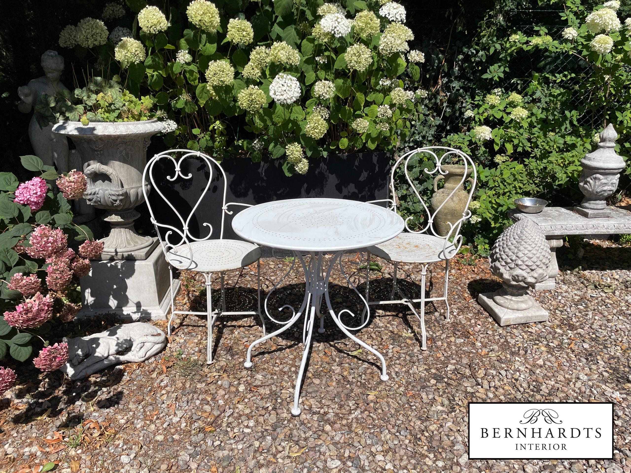 Französische Gartenmöbel Eisen_ Benhardts Interior