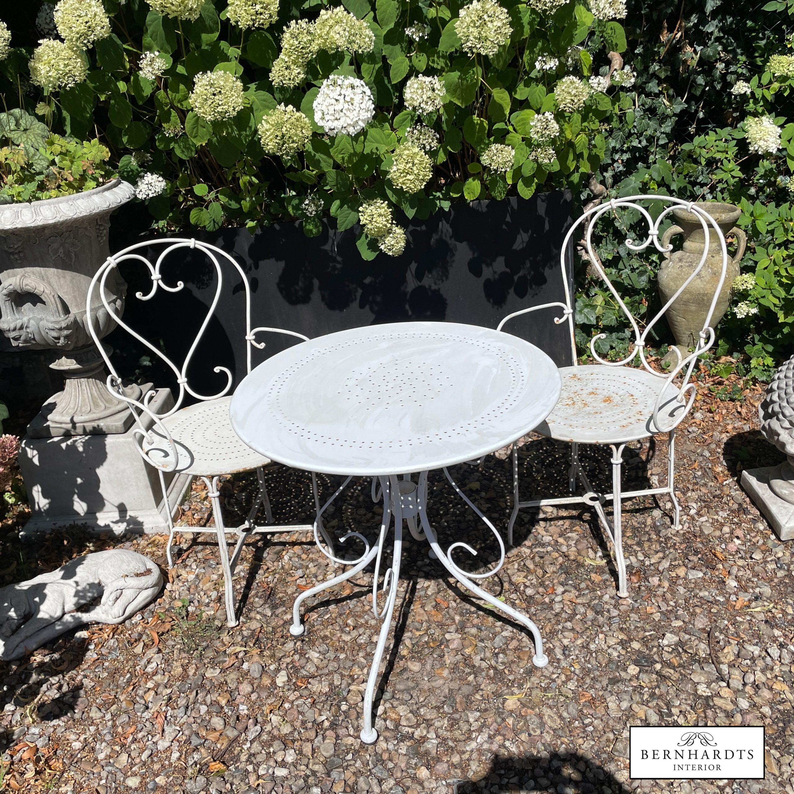 Französische Gartenmöbel Eisen_ Benhardts Interior