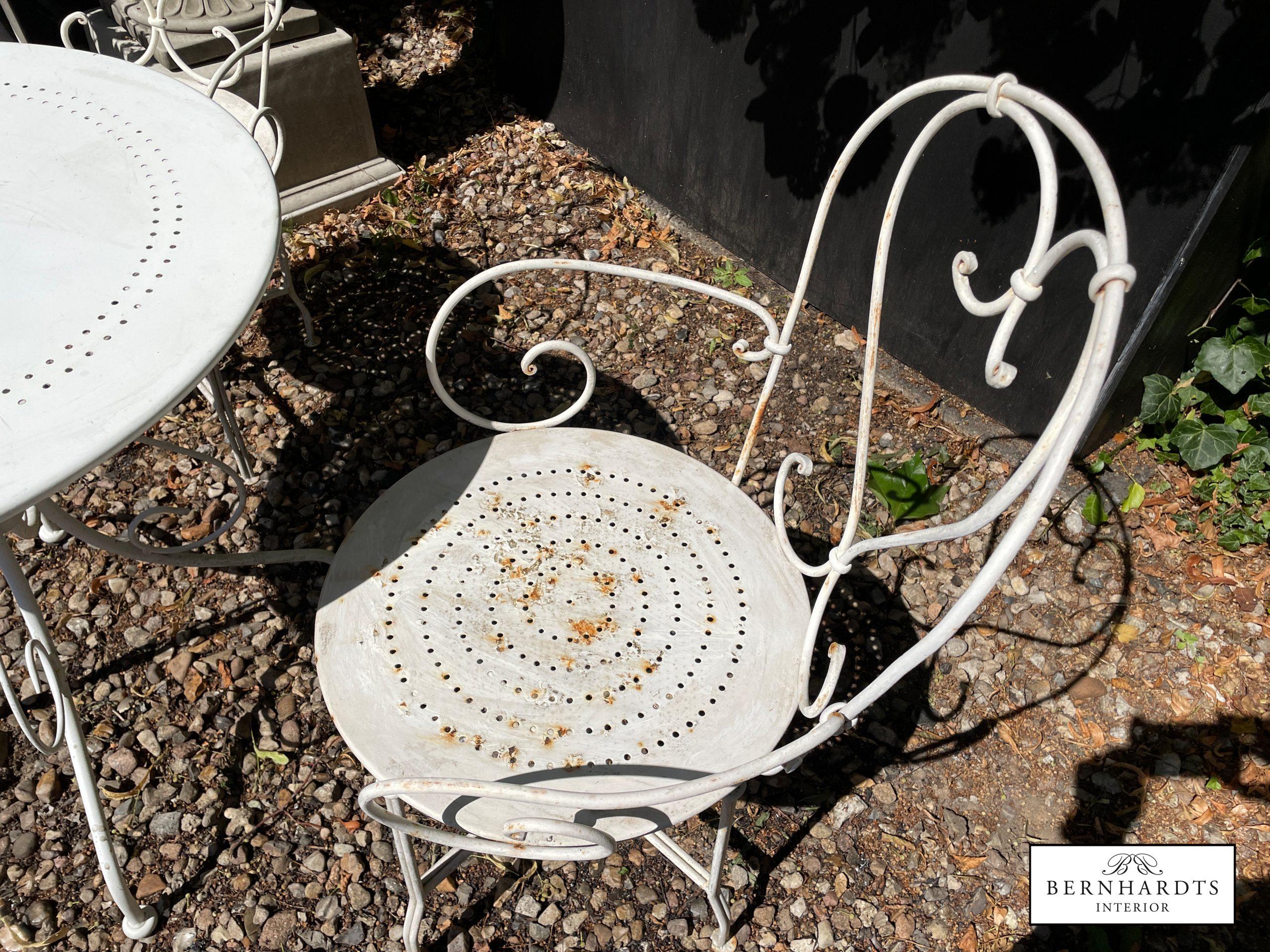 Französische Gartenmöbel Eisen_ Benhardts Interior