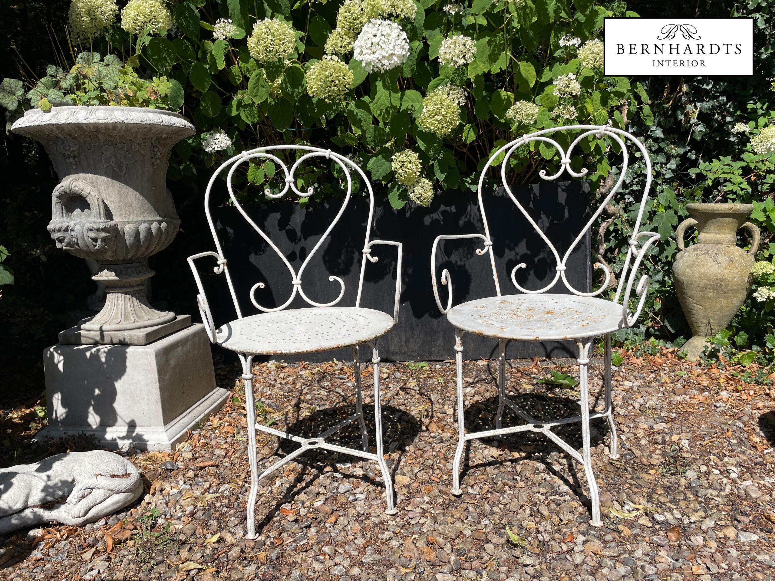 Französische Gartenmöbel Eisen_ Benhardts Interior