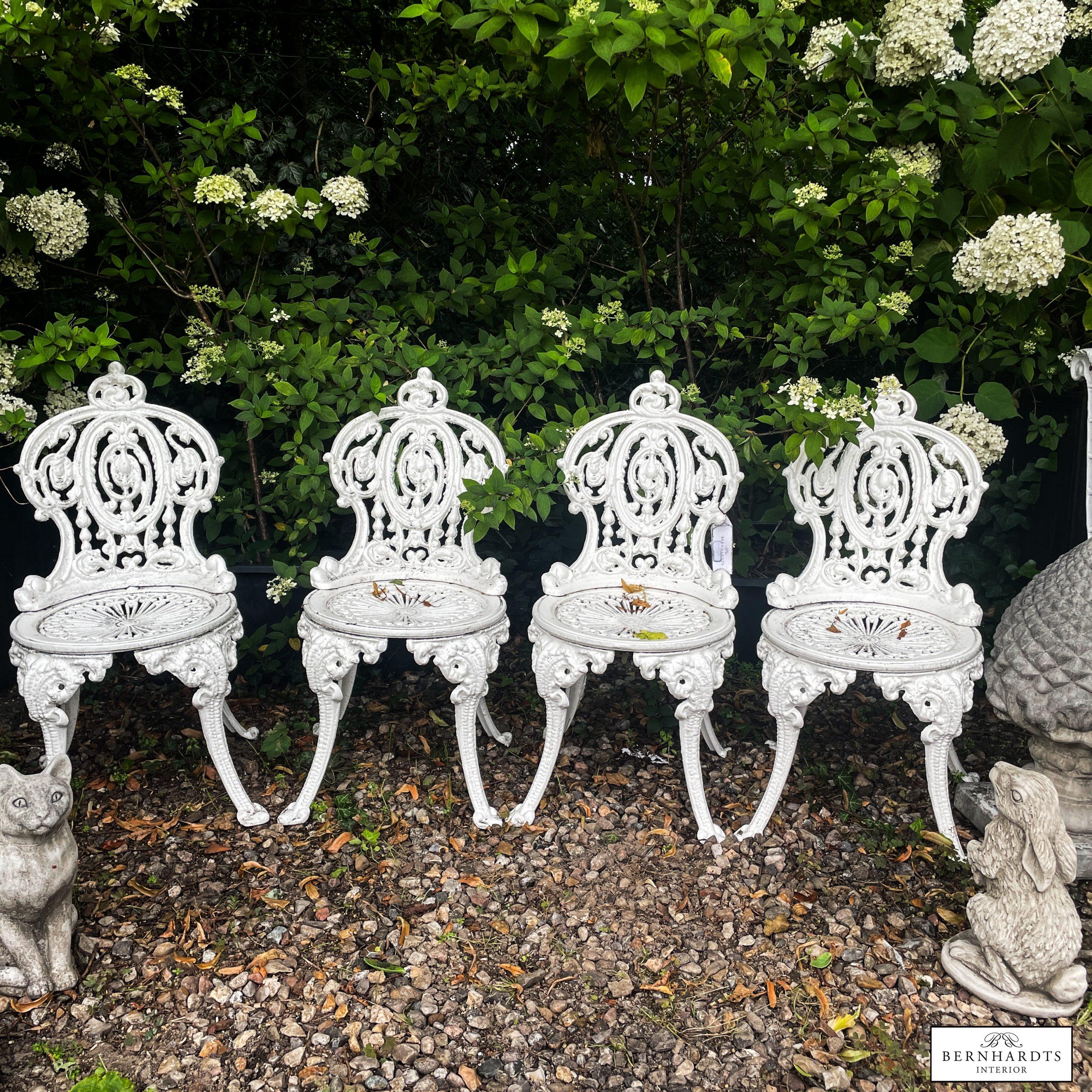 Französiche Viktorianische Gartenstühle_ Bernahrdts Interior