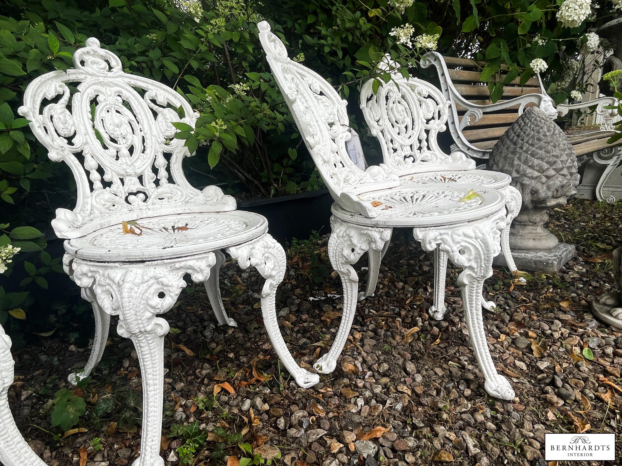 Französiche Viktorianische Gartenstühle_ Bernahrdts Interior