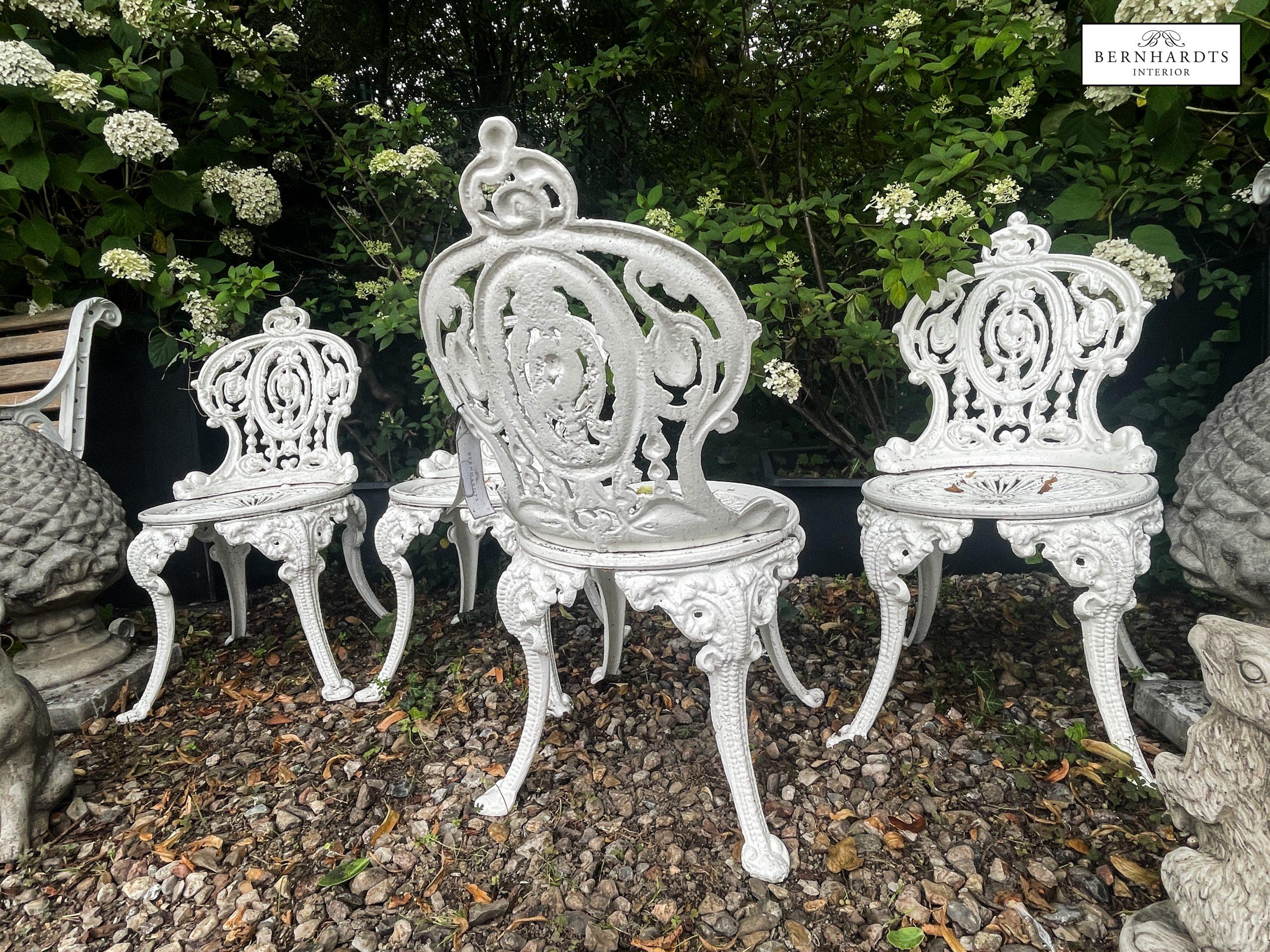Französiche Viktorianische Gartenstühle_ Bernahrdts Interior