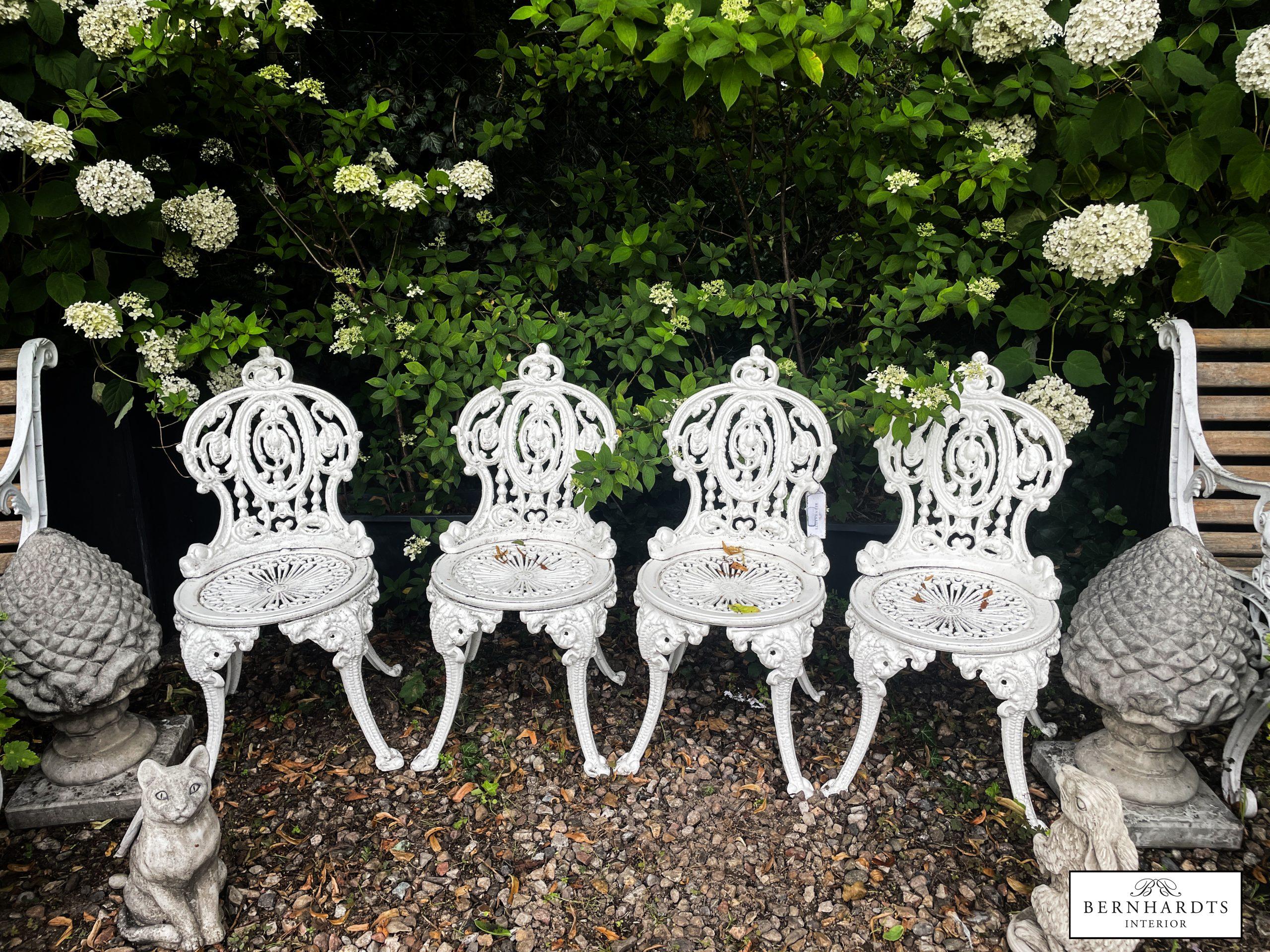 Französiche Viktorianische Gartenstühle_ Bernahrdts Interior