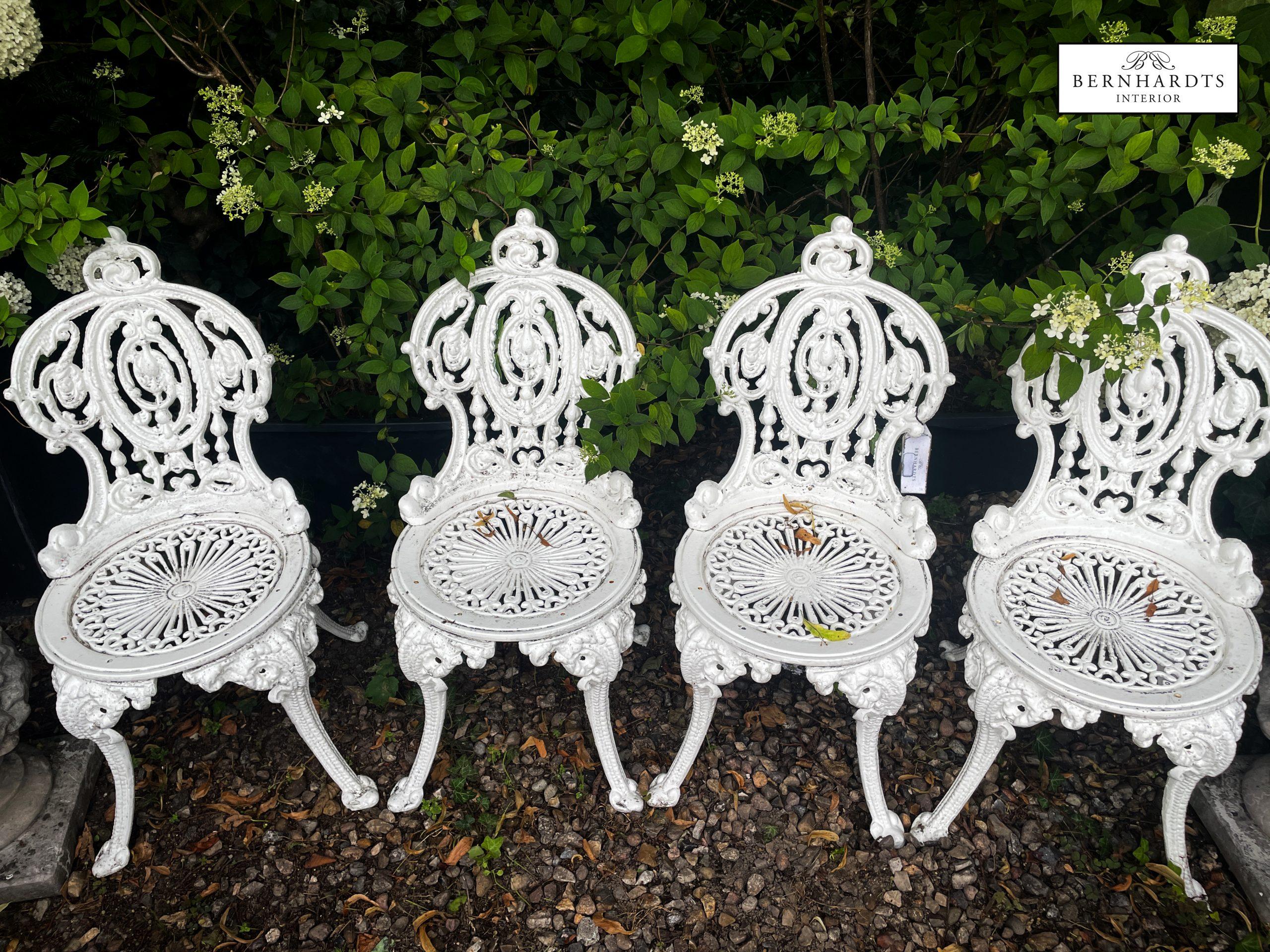 Französiche Viktorianische Gartenstühle_ Bernahrdts Interior