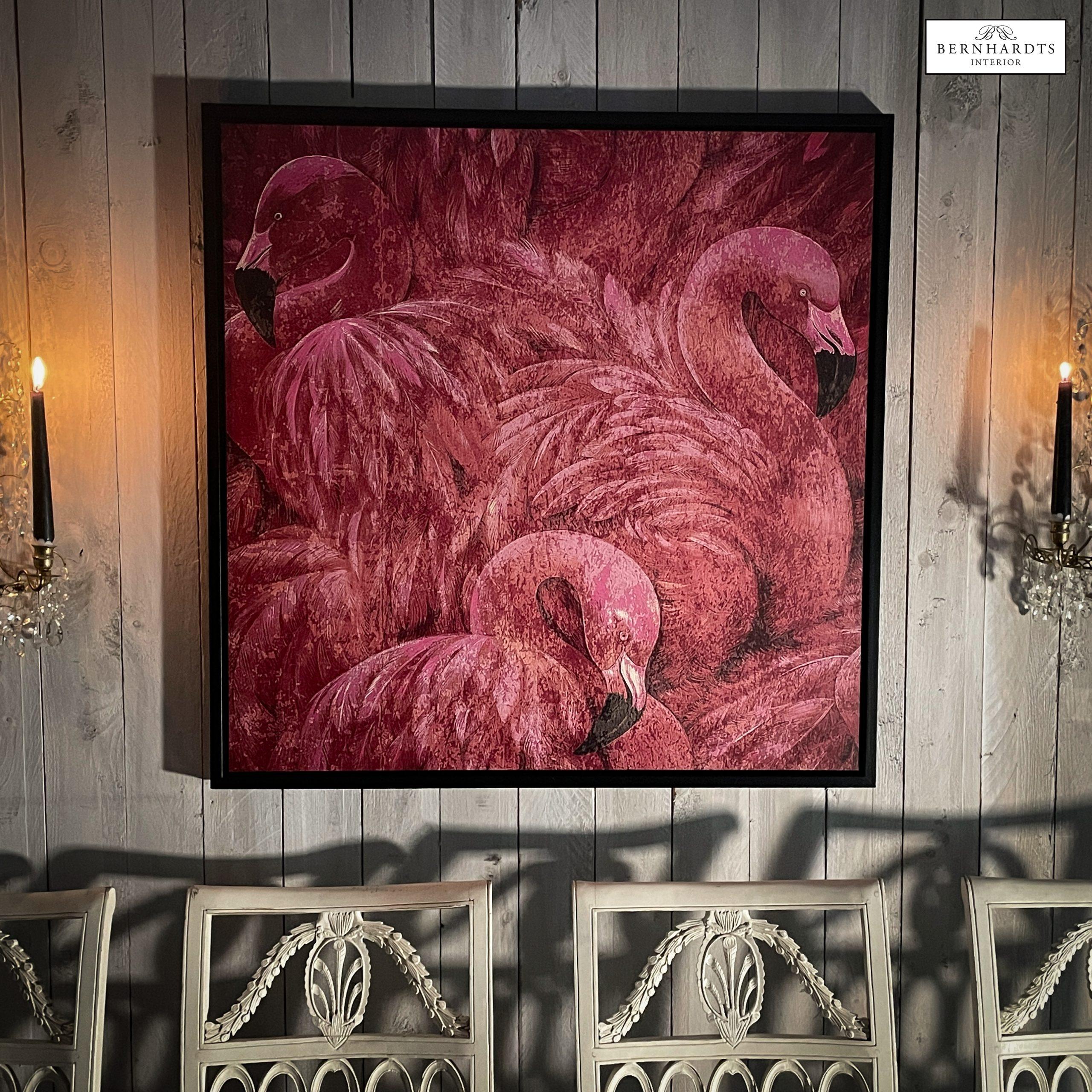 Flamingo in Fresco_ Bernhardts Interior