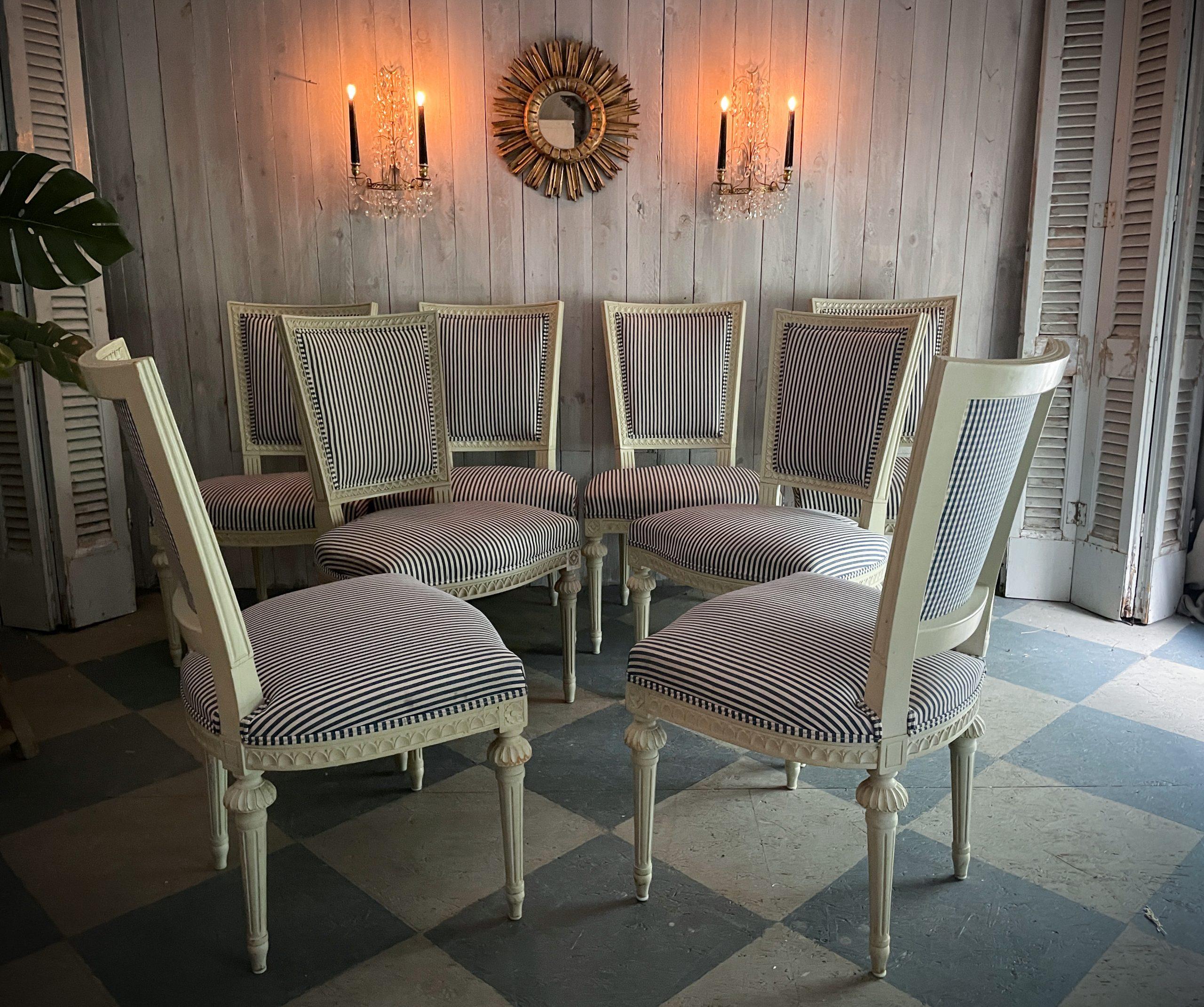 Louis Seize Stühle _ Bernhardts Interior