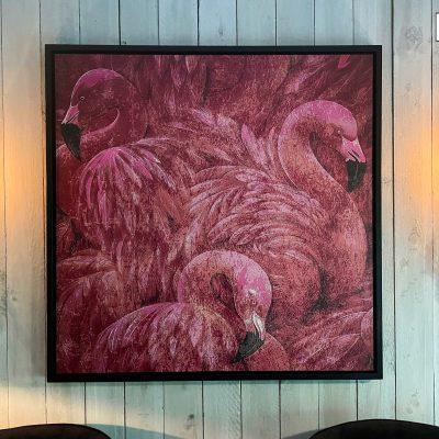 Flamingo in Fresco_ Bernhardts Interior