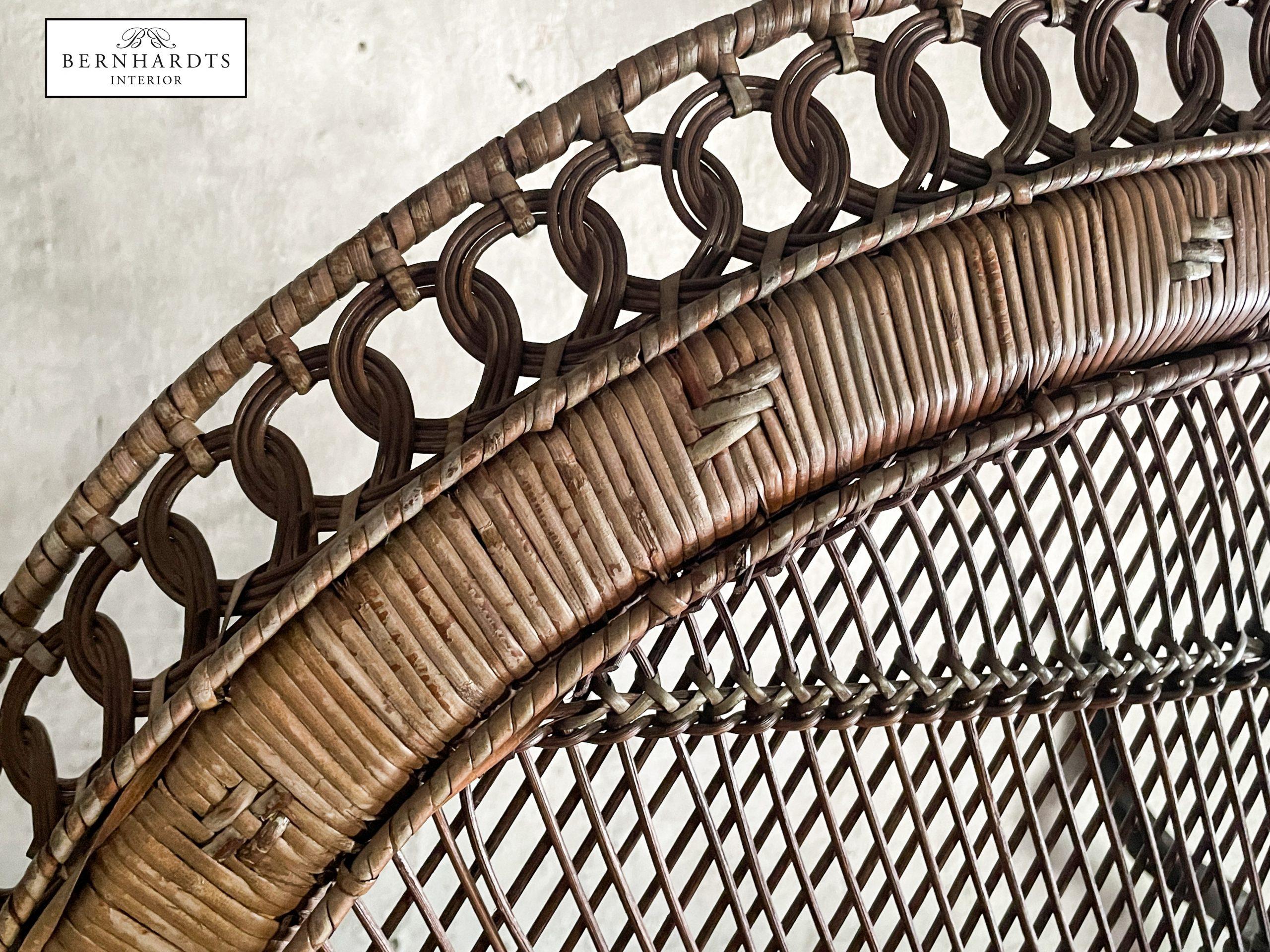 Pfauenthron, Rattansessel _Bernhardts Interior