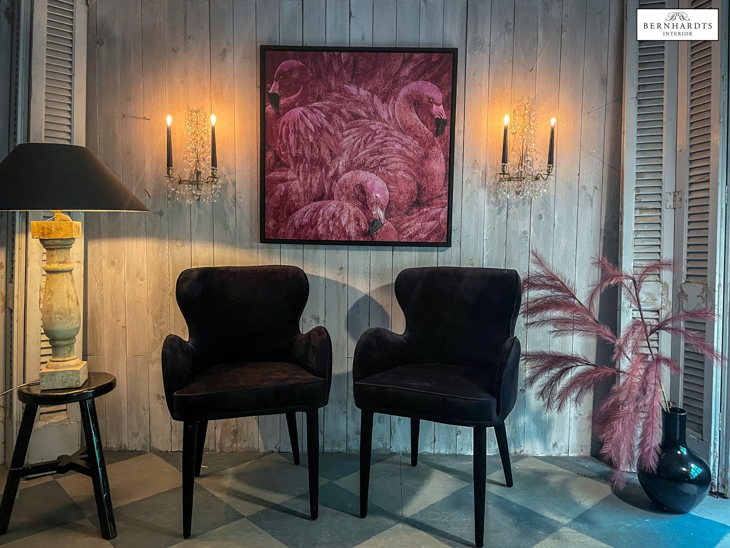 Flamingo in Fresco_ Bernhardts Interior