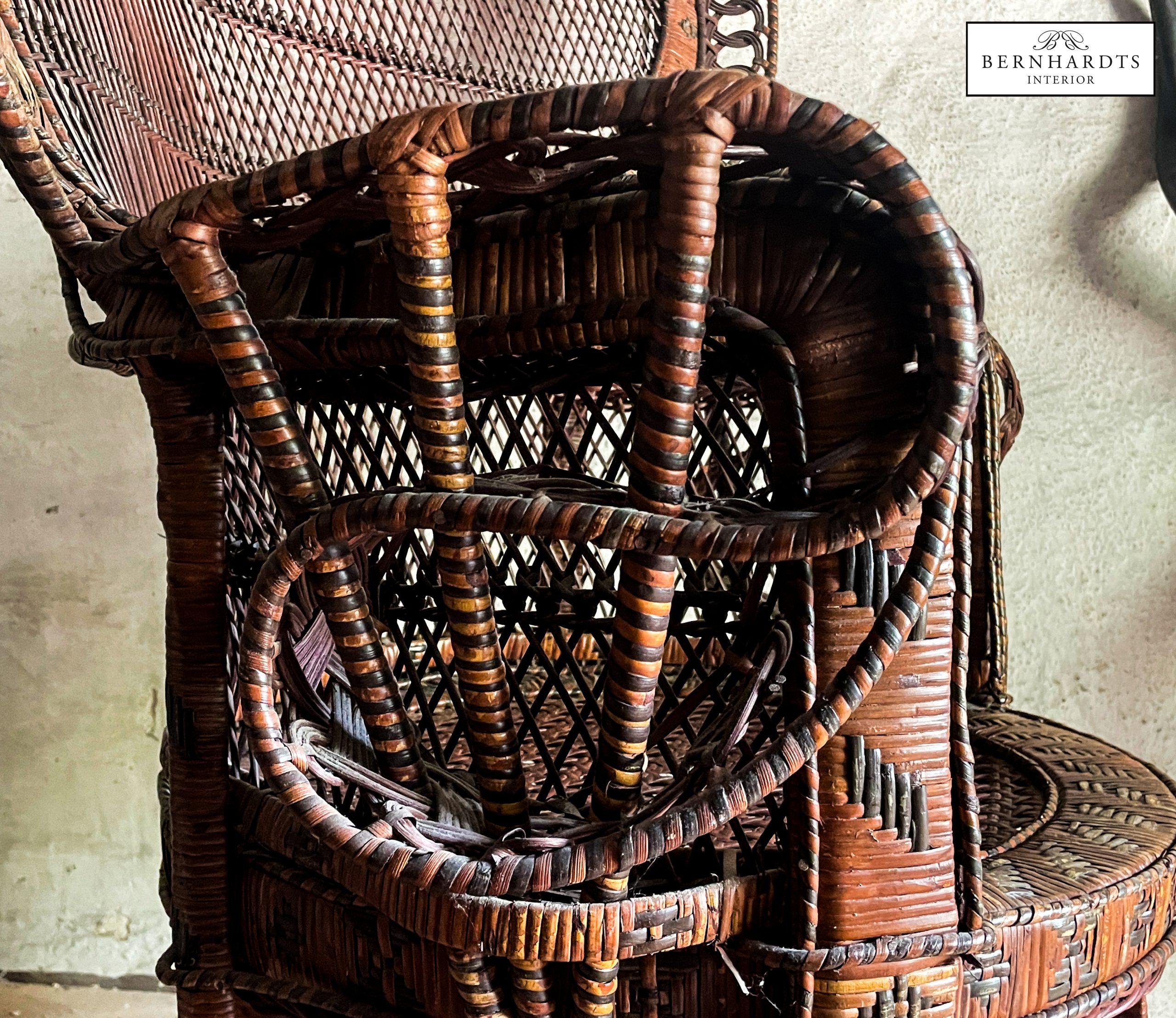 Pfauenthron, Rattansessel _Bernhardts Interior