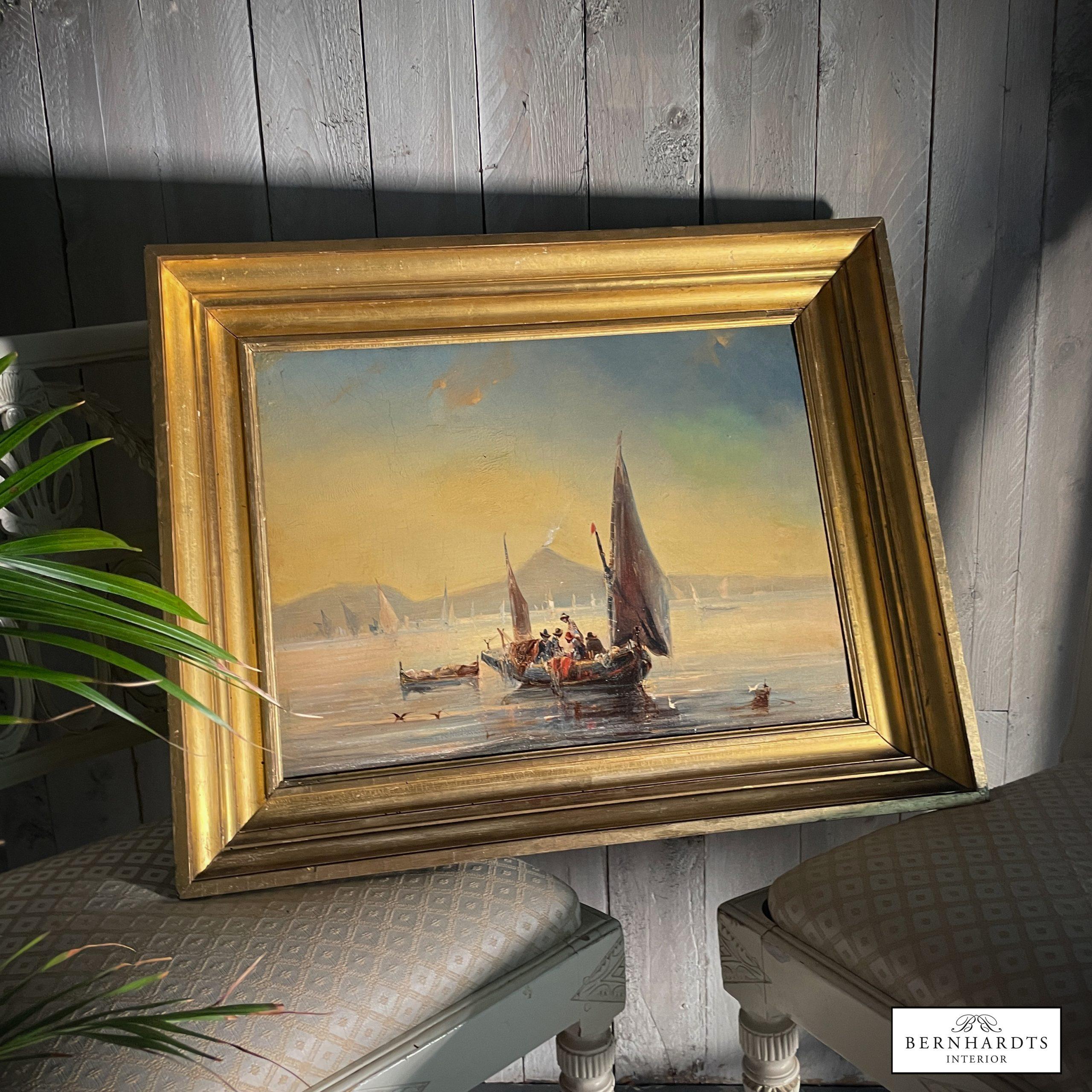 Antikes Gemälde_ Bernhardts Interior