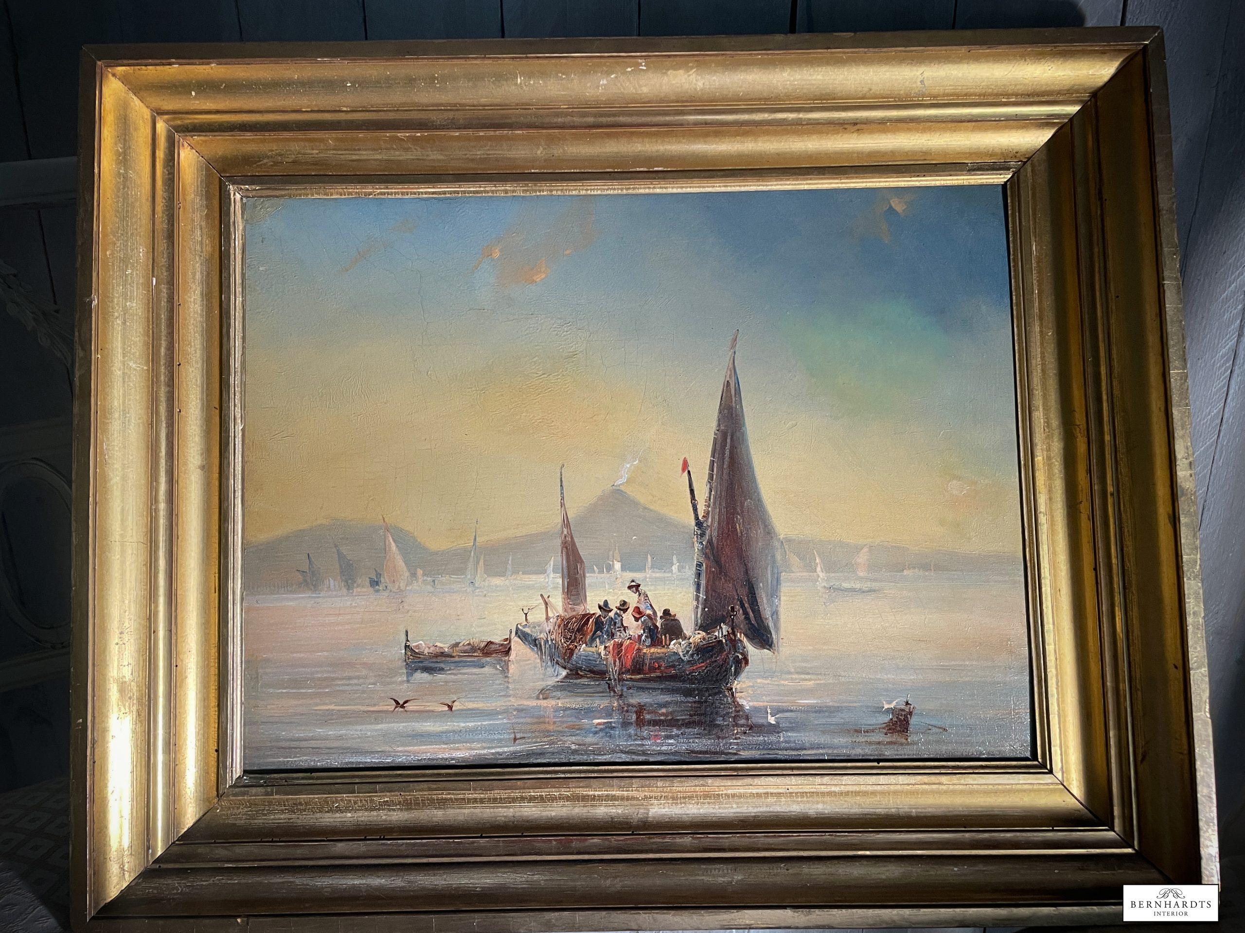 Antikes Gemälde_ Bernhardts Interior