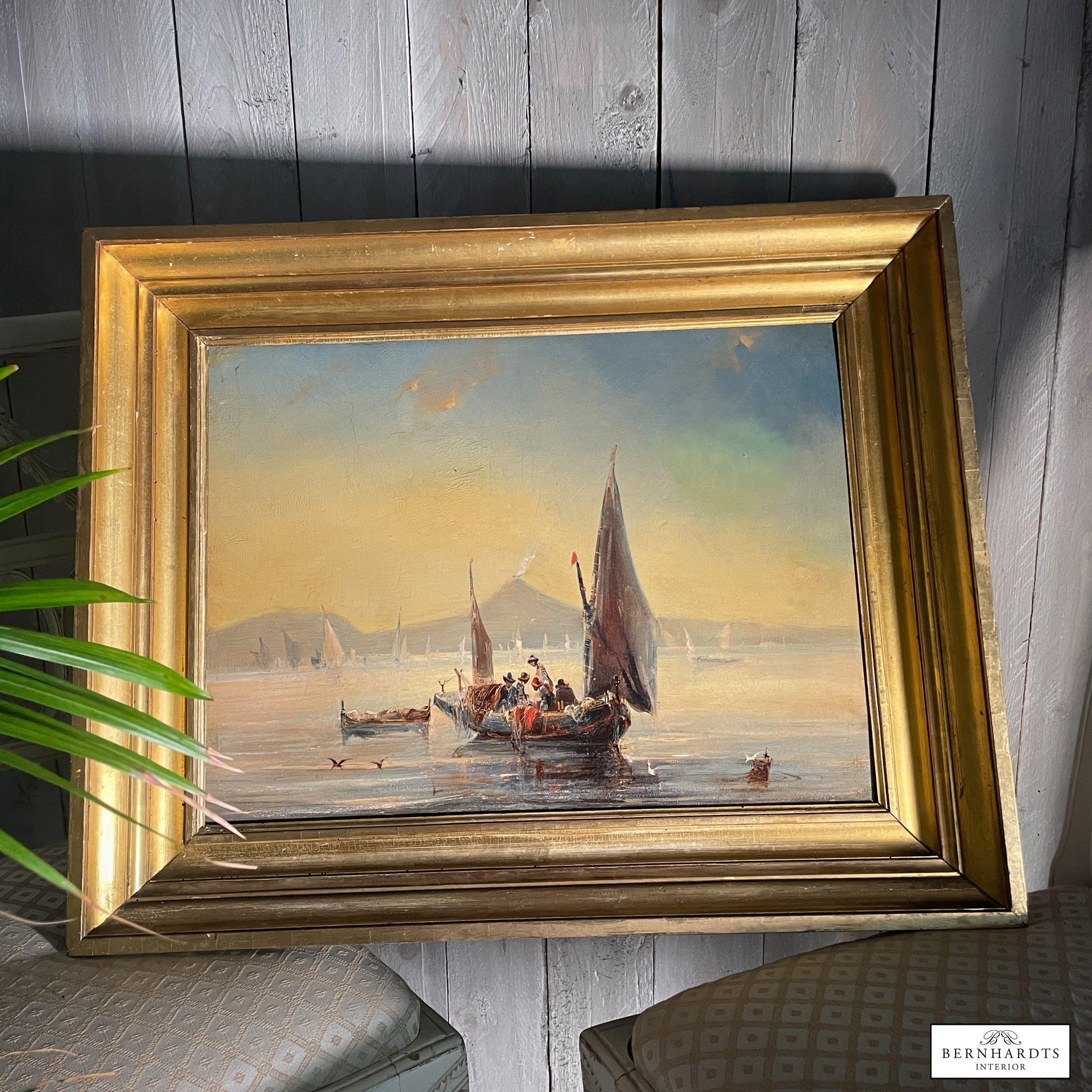 Antikes Gemälde_ Bernhardts Interior