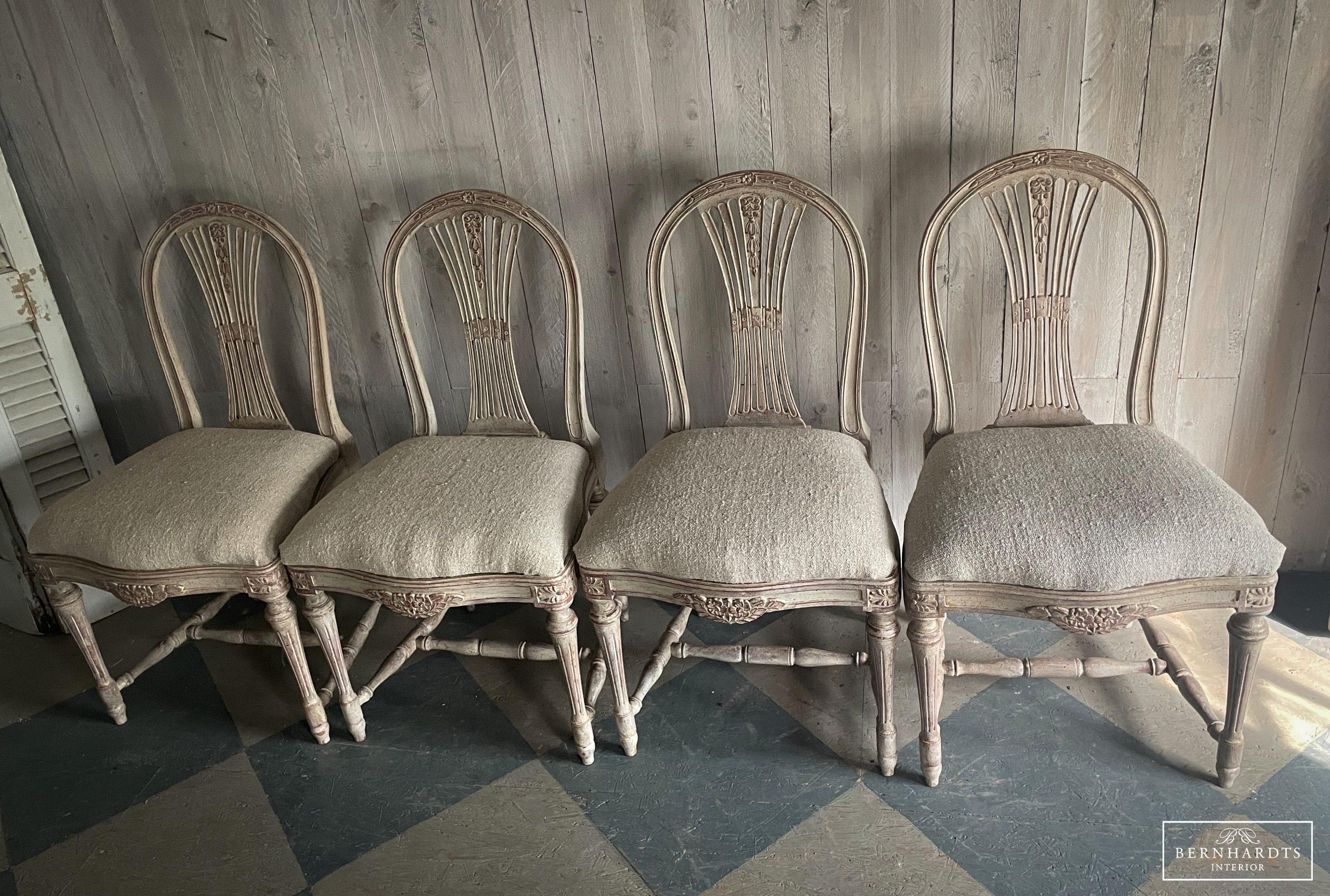 Gustavianische Stühle _ Bernhardts Interior
