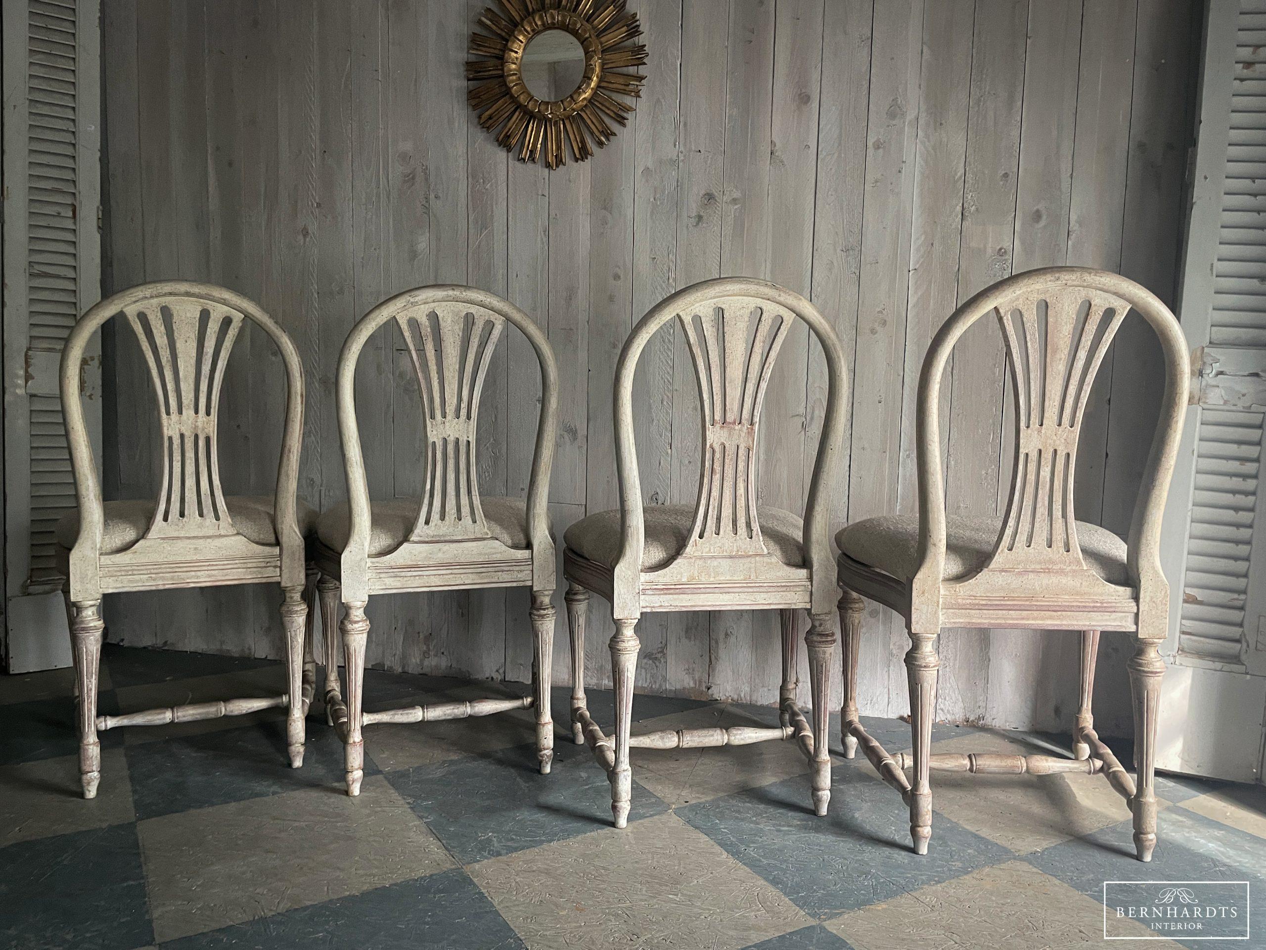 Gustavianische Stühle _ Bernhardts Interior