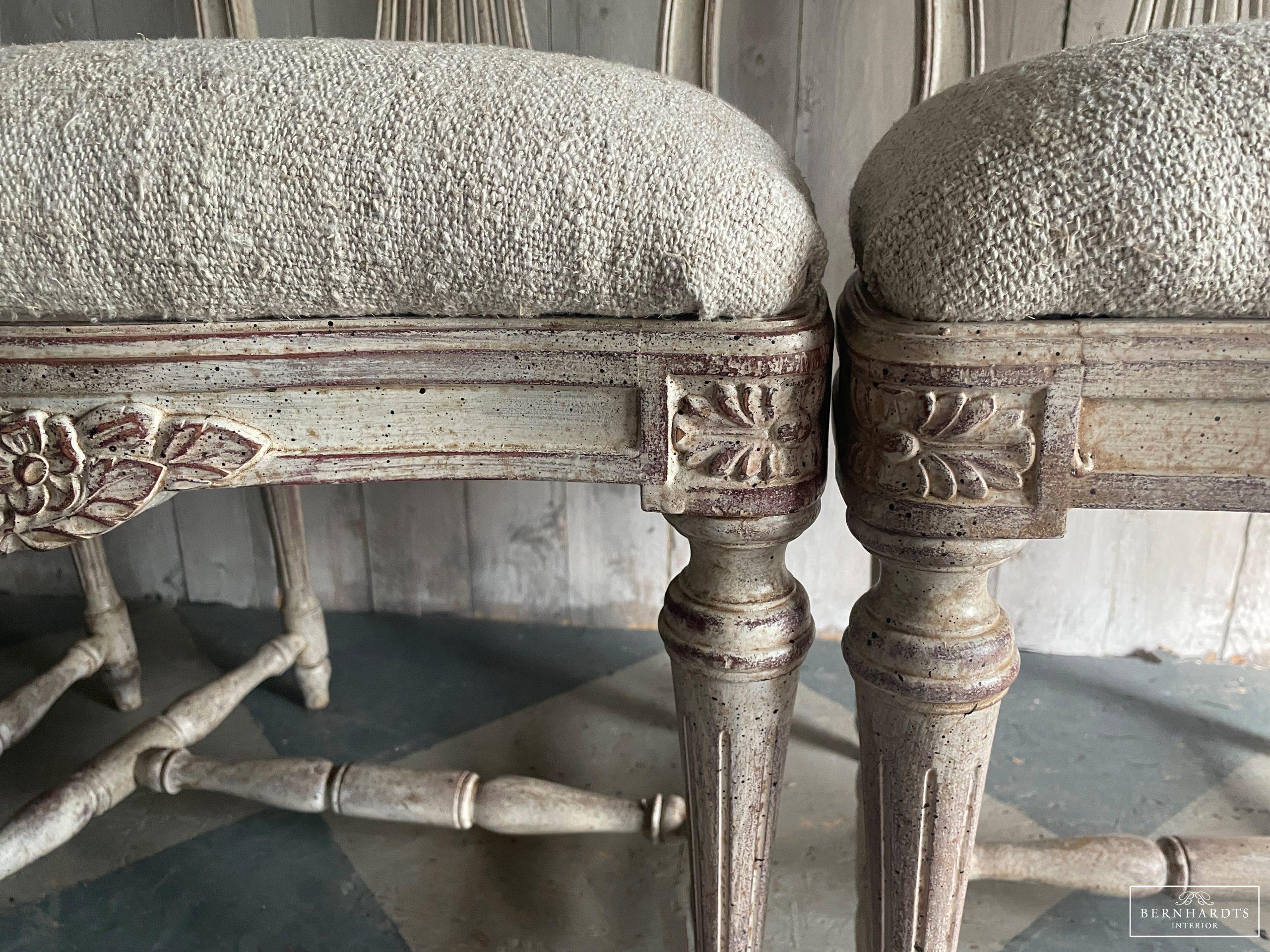 Gustavianische Stühle _ Bernhardts Interior