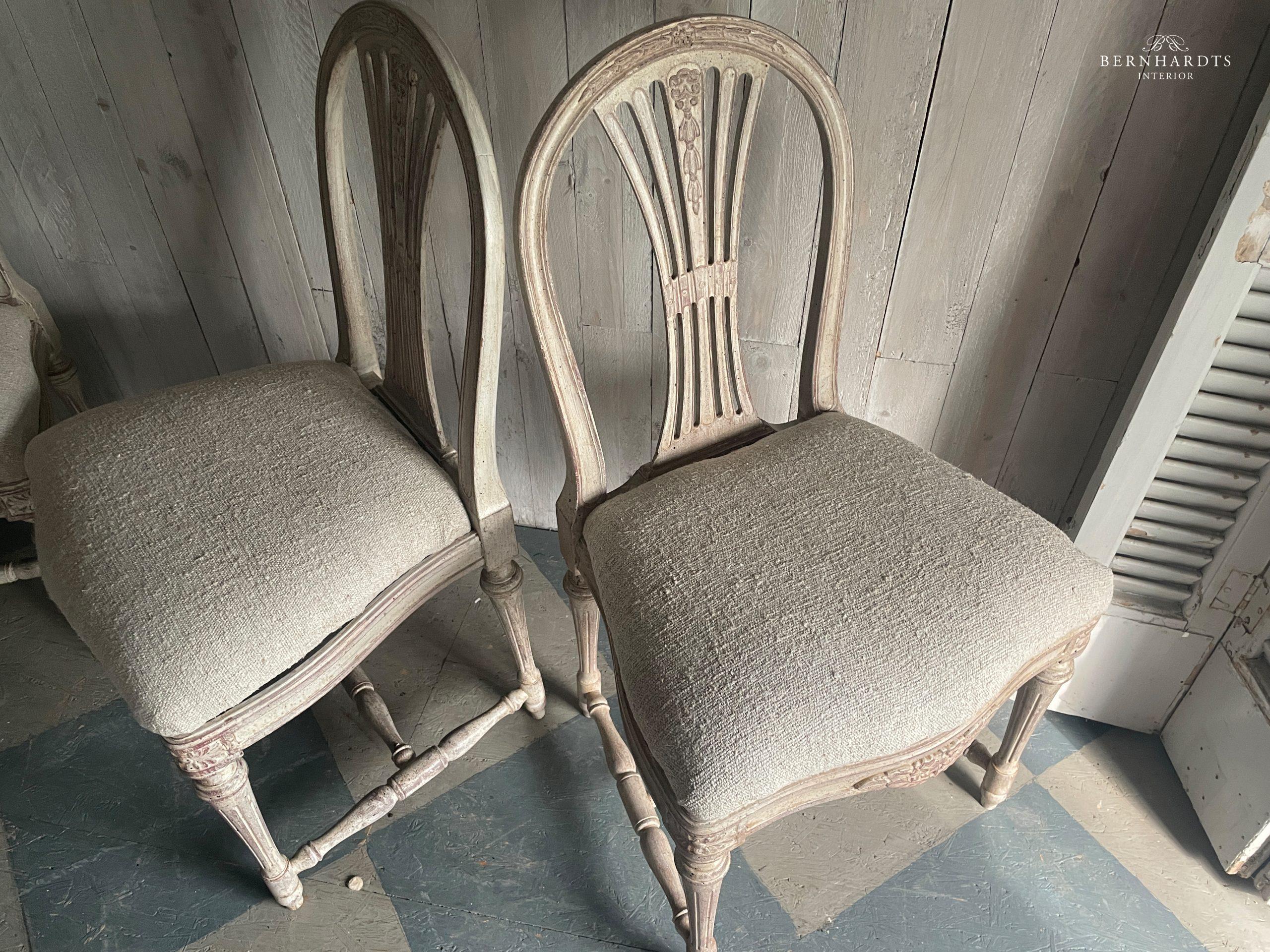 Gustavianische Stühle _ Bernhardts Interior