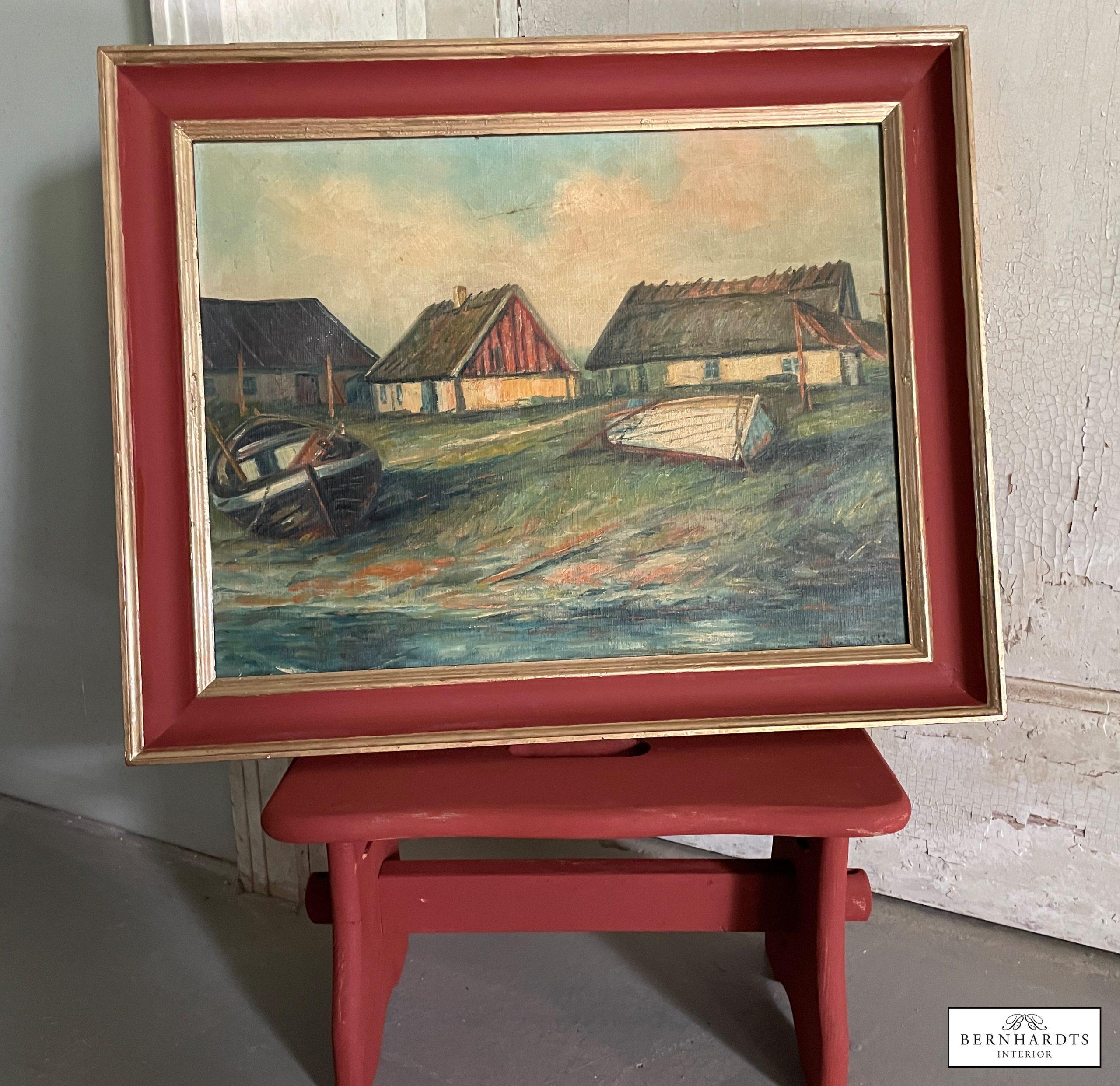 Antikes Ölgemälde_ Bernhardts Interior