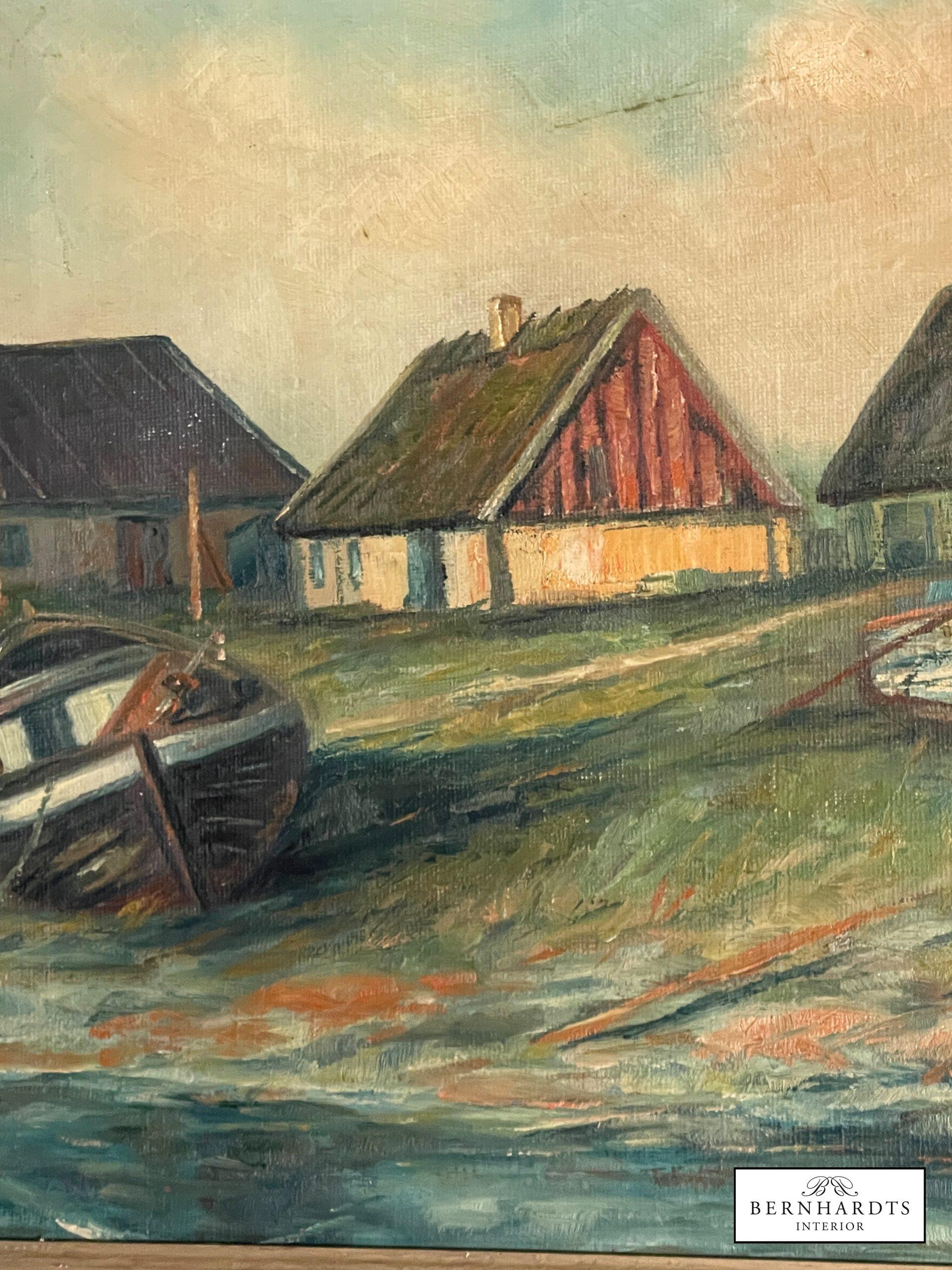 Antikes Ölgemälde_ Bernhardts Interior