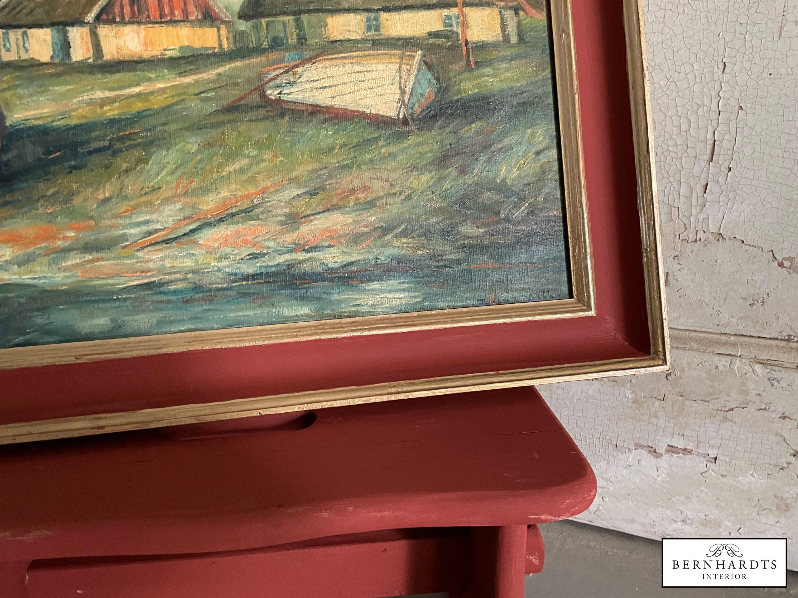 Antikes Ölgemälde_ Bernhardts Interior