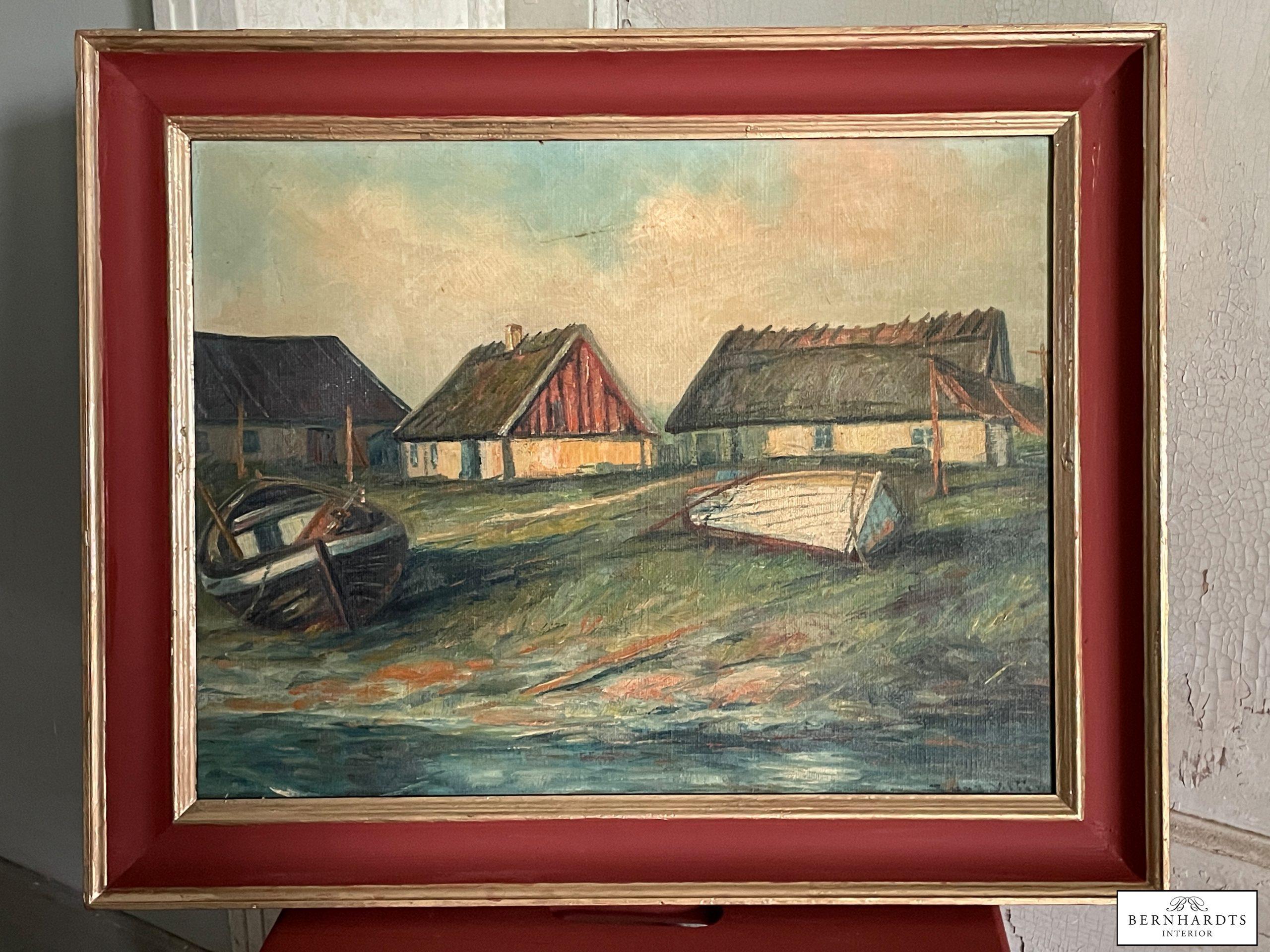 Antikes Ölgemälde_ Bernhardts Interior