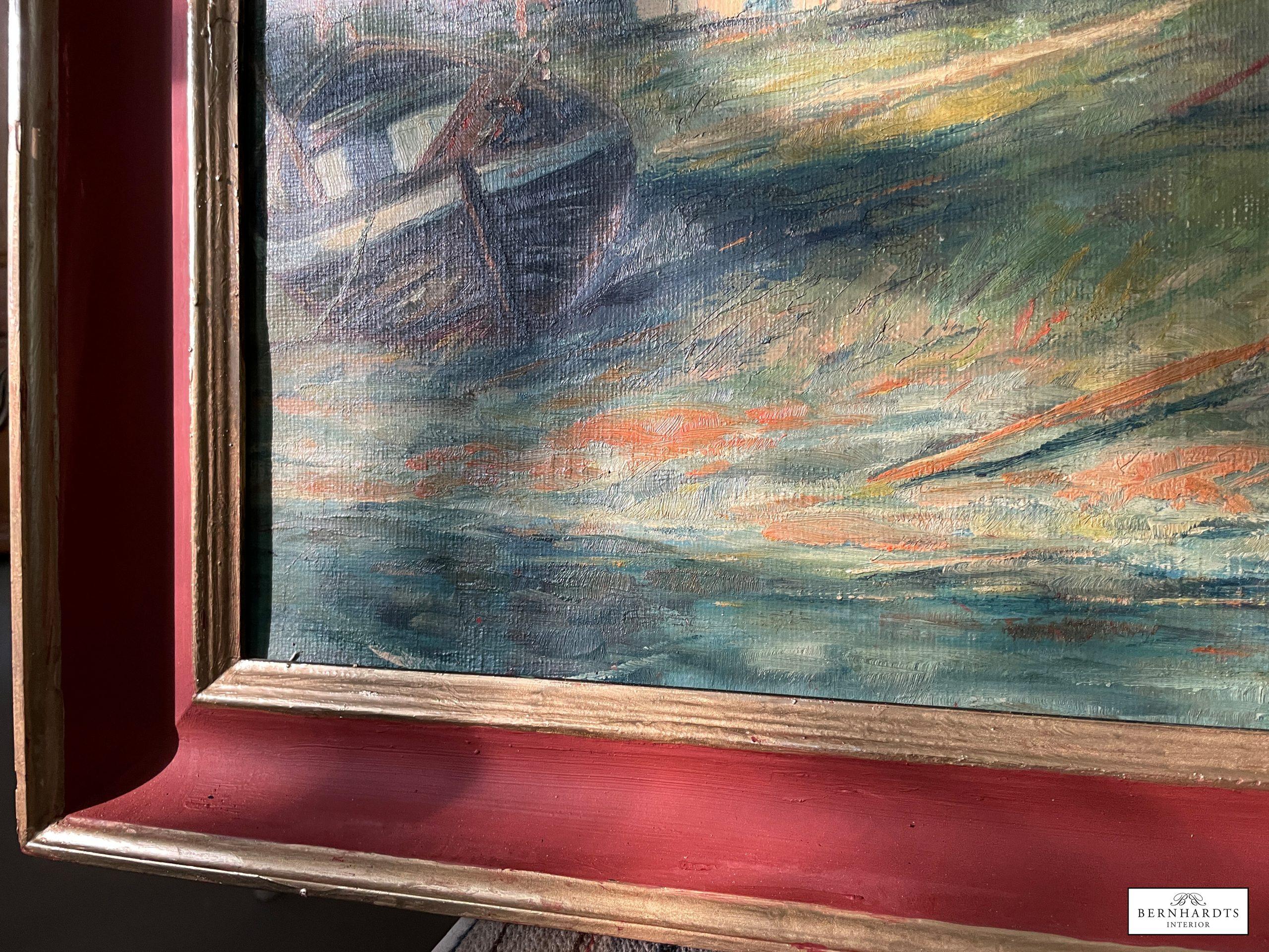 Antikes Ölgemälde_ Bernhardts Interior