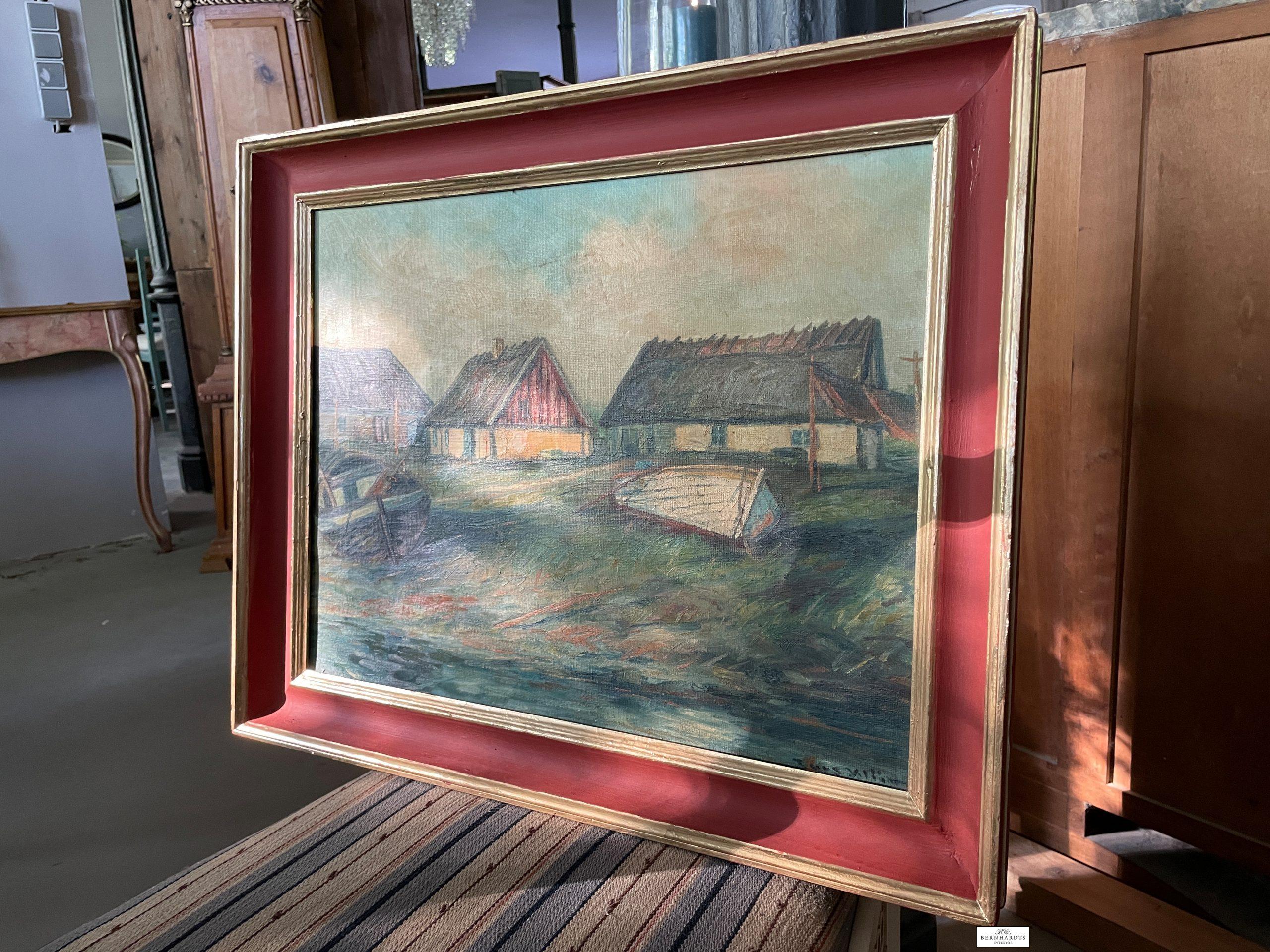 Antikes Ölgemälde_ Bernhardts Interior