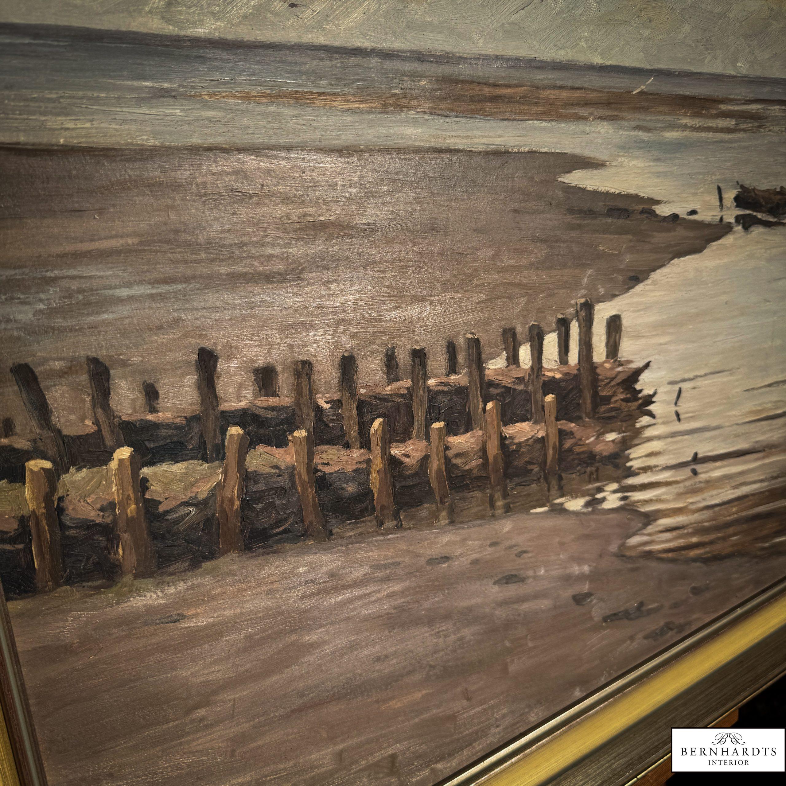 Edgar Wint Gemälde_ Wattenmeer Husum_Bernhardts Interior