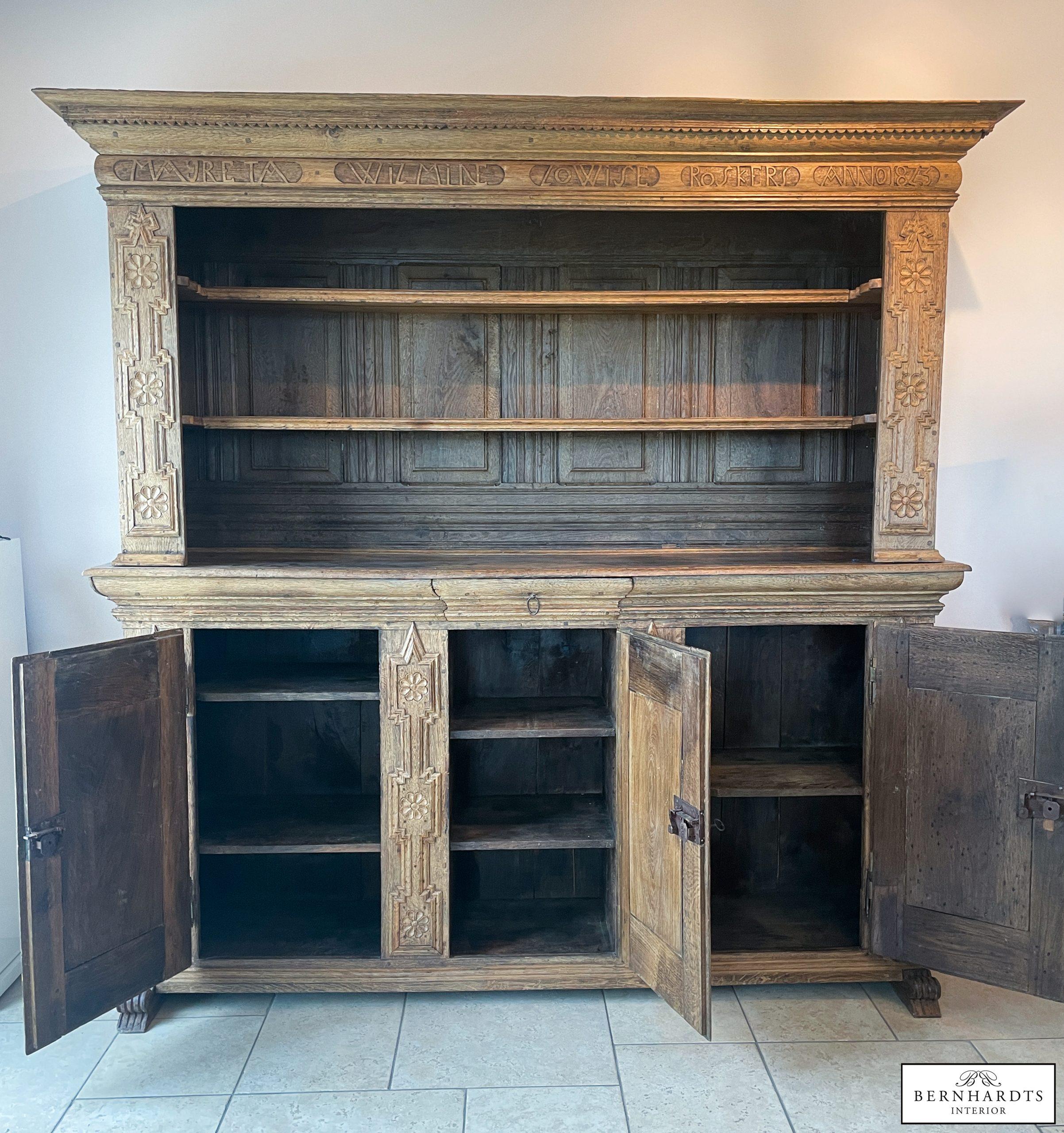 Barocker Geschirrschrank_ Bernhardts Interior