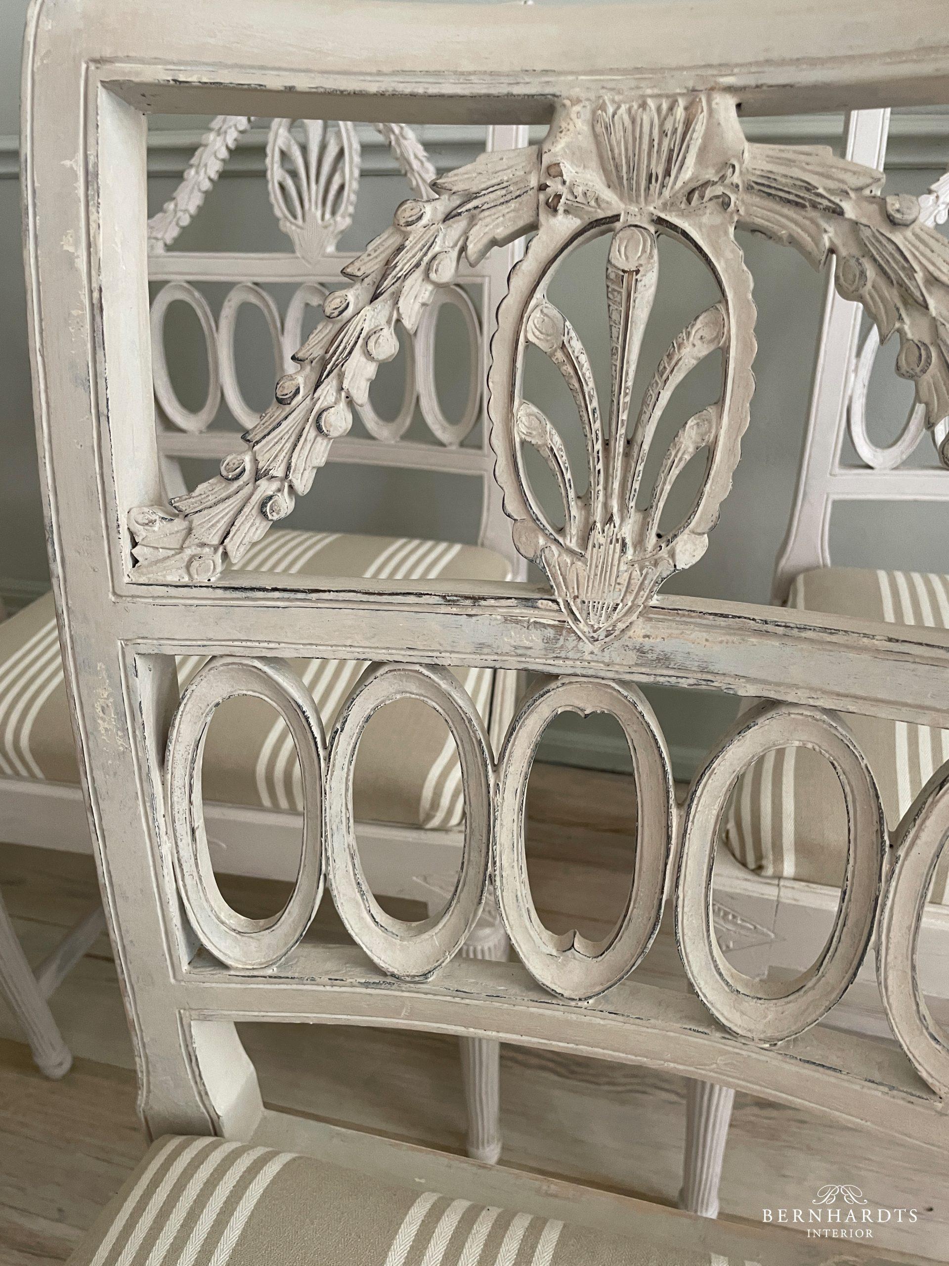 Gustavinische Stühle_ Bernhardts Interior