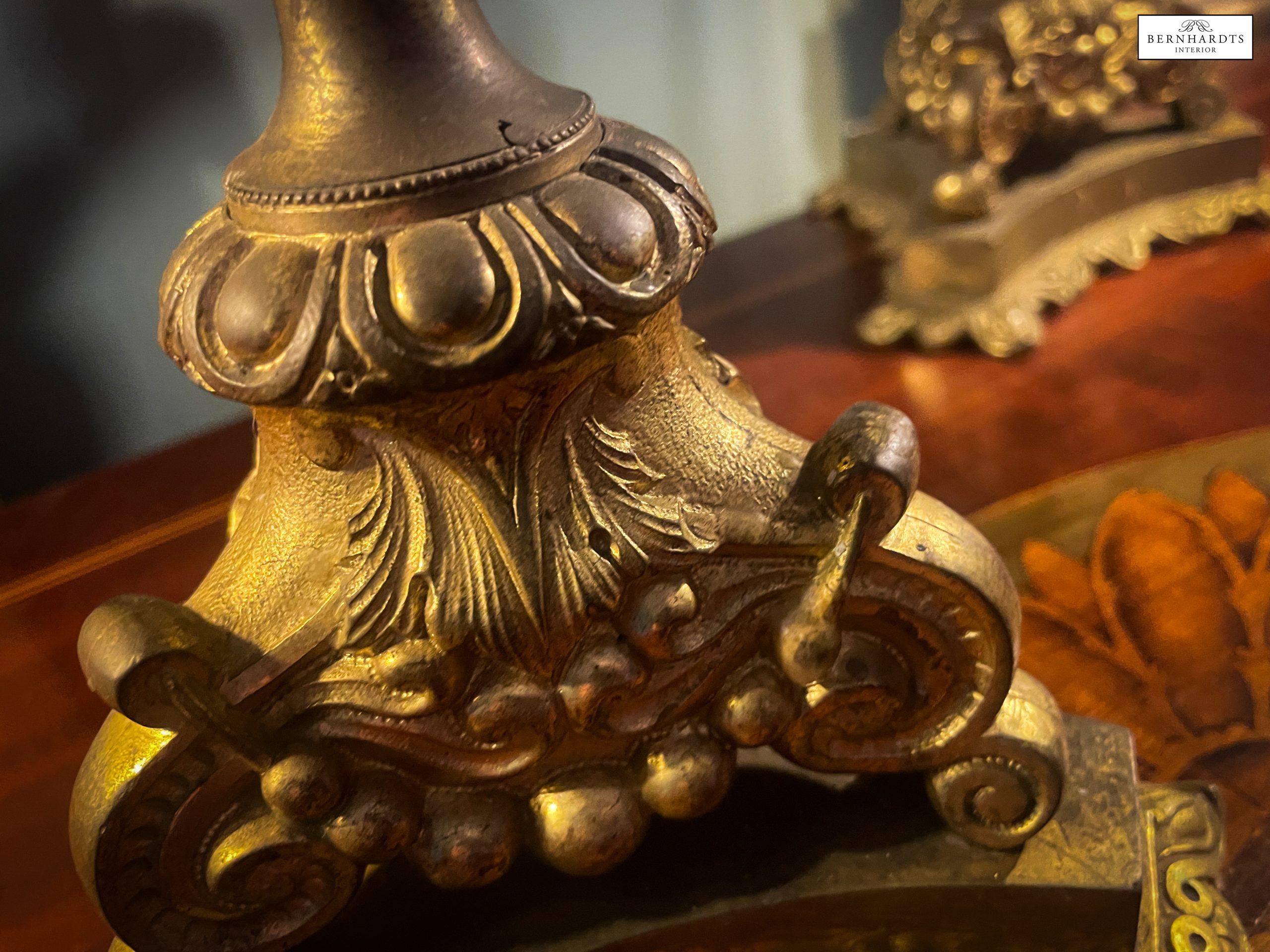 Französische Altarleucher Bronze_ Bernhardts Interior